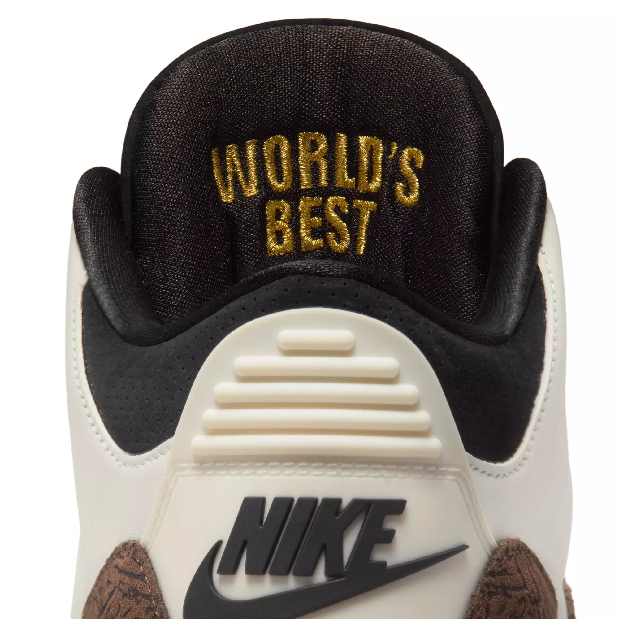 Jordan 3 Retro "World's Best" Men's Shoe - SAIL/BLACK/UNIVERSITY RED/PALE IVORY