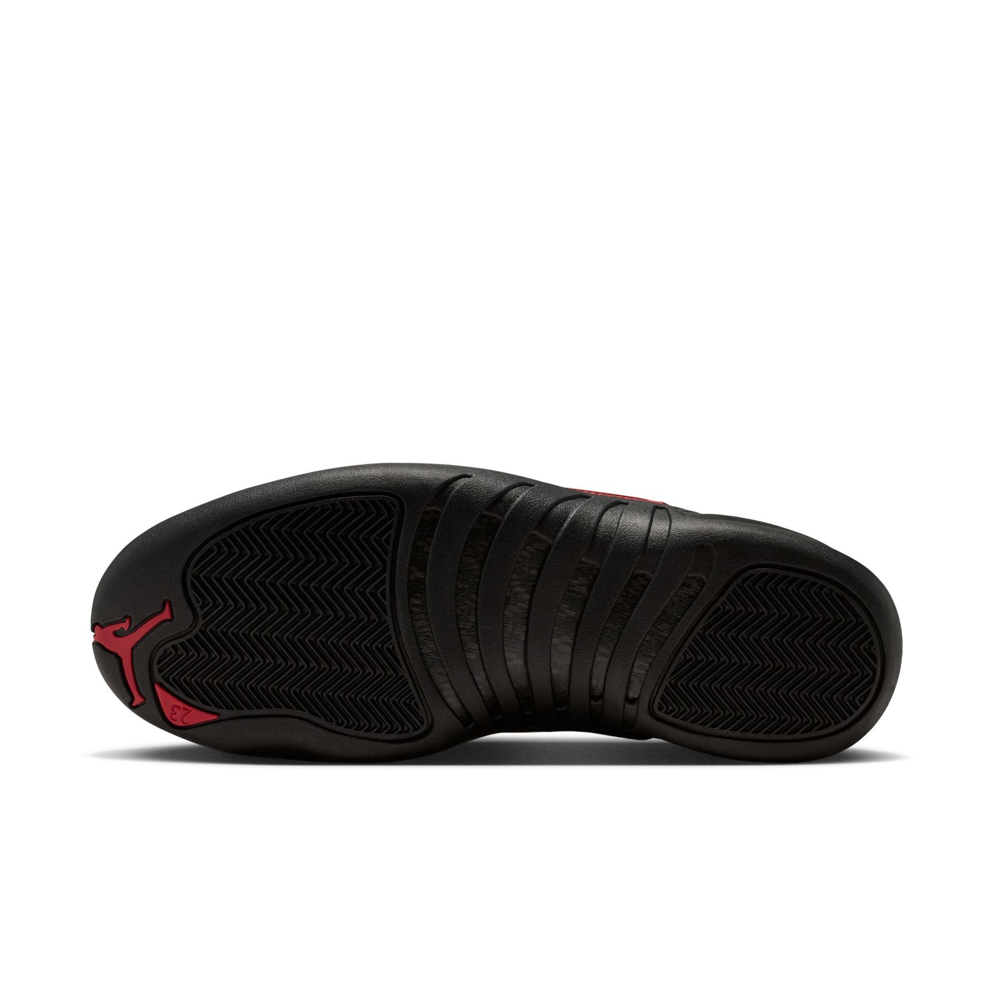 Jordan 12 Retro &ldquo;Bloodline&rdquo; Men's Shoe - BLACK/VARSITY RED Thumbnail View 11