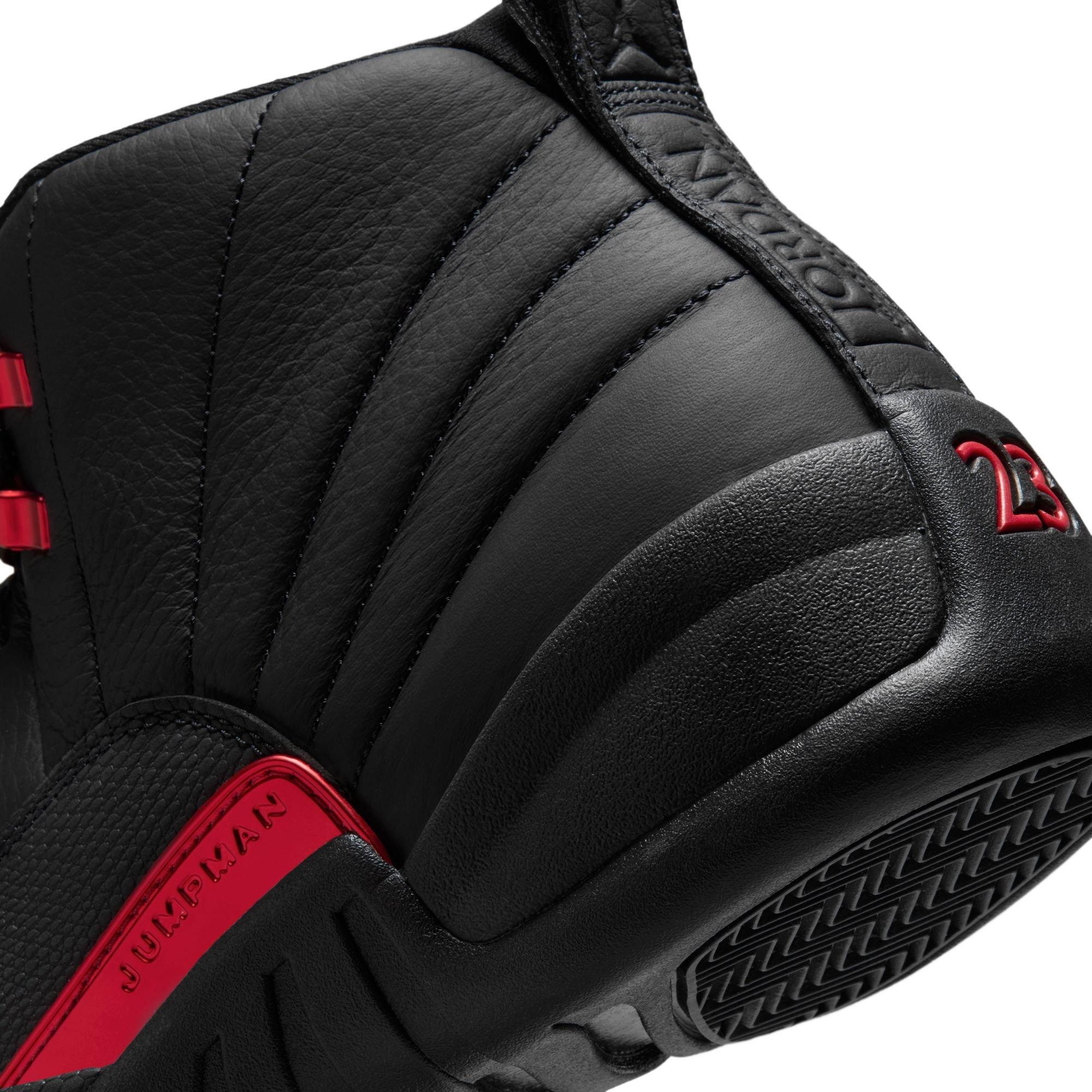 Jordan 12 Retro &ldquo;Bloodline&rdquo; Men's Shoe - BLACK/VARSITY RED Thumbnail View 6