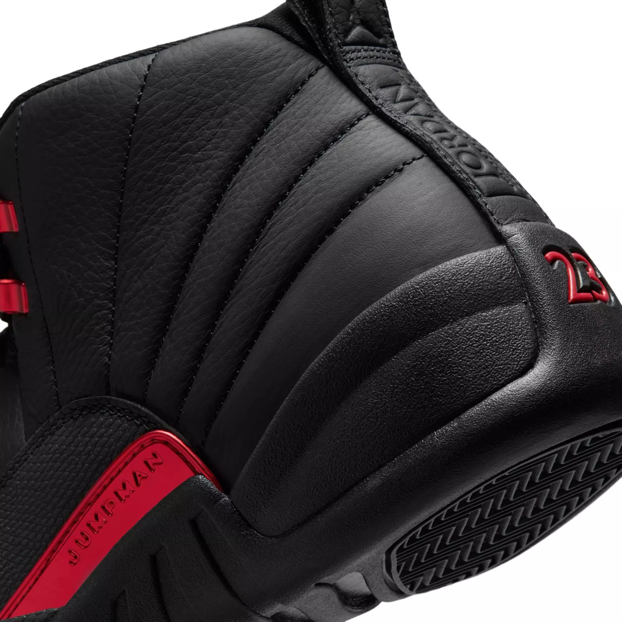 Jordan 12 Retro &ldquo;Bloodline&rdquo; Men's Shoe - BLACK/VARSITY RED