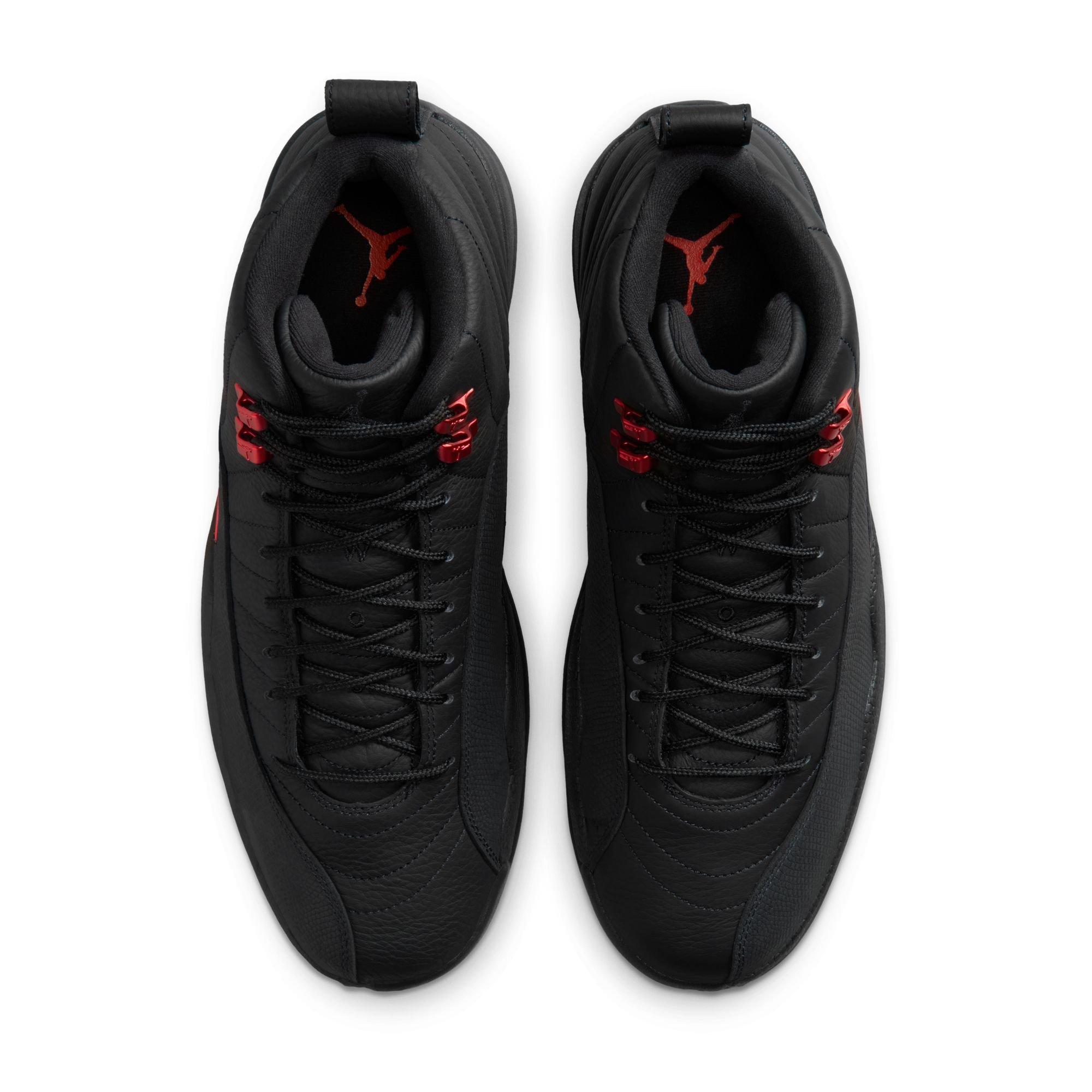 Jordan 12 Retro &ldquo;Bloodline&rdquo; Men's Shoe - BLACK/VARSITY RED Thumbnail View 10