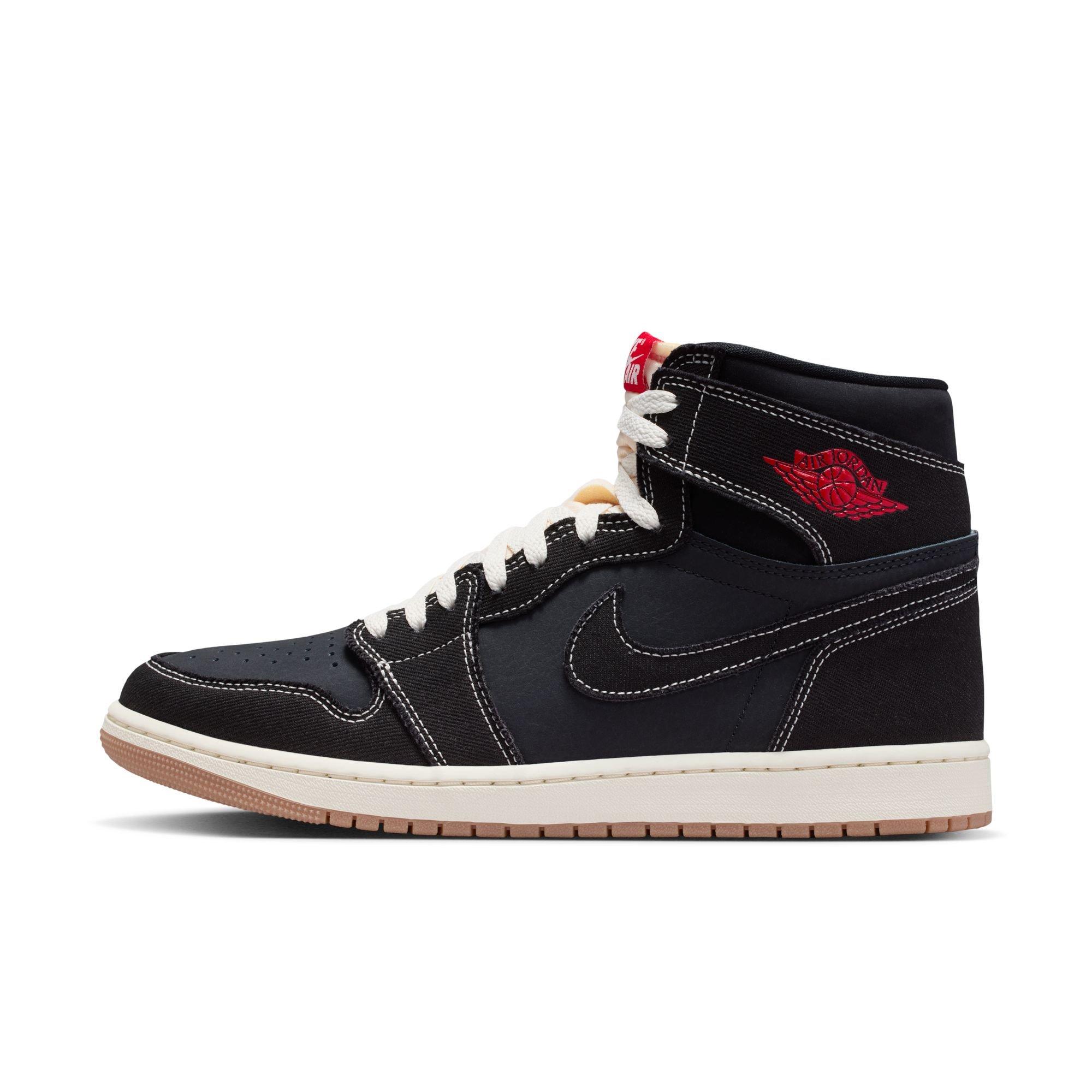 Jordan 1 Retro High OG "Flight Club" Men's Shoe - BLACK/RED Thumbnail View 10