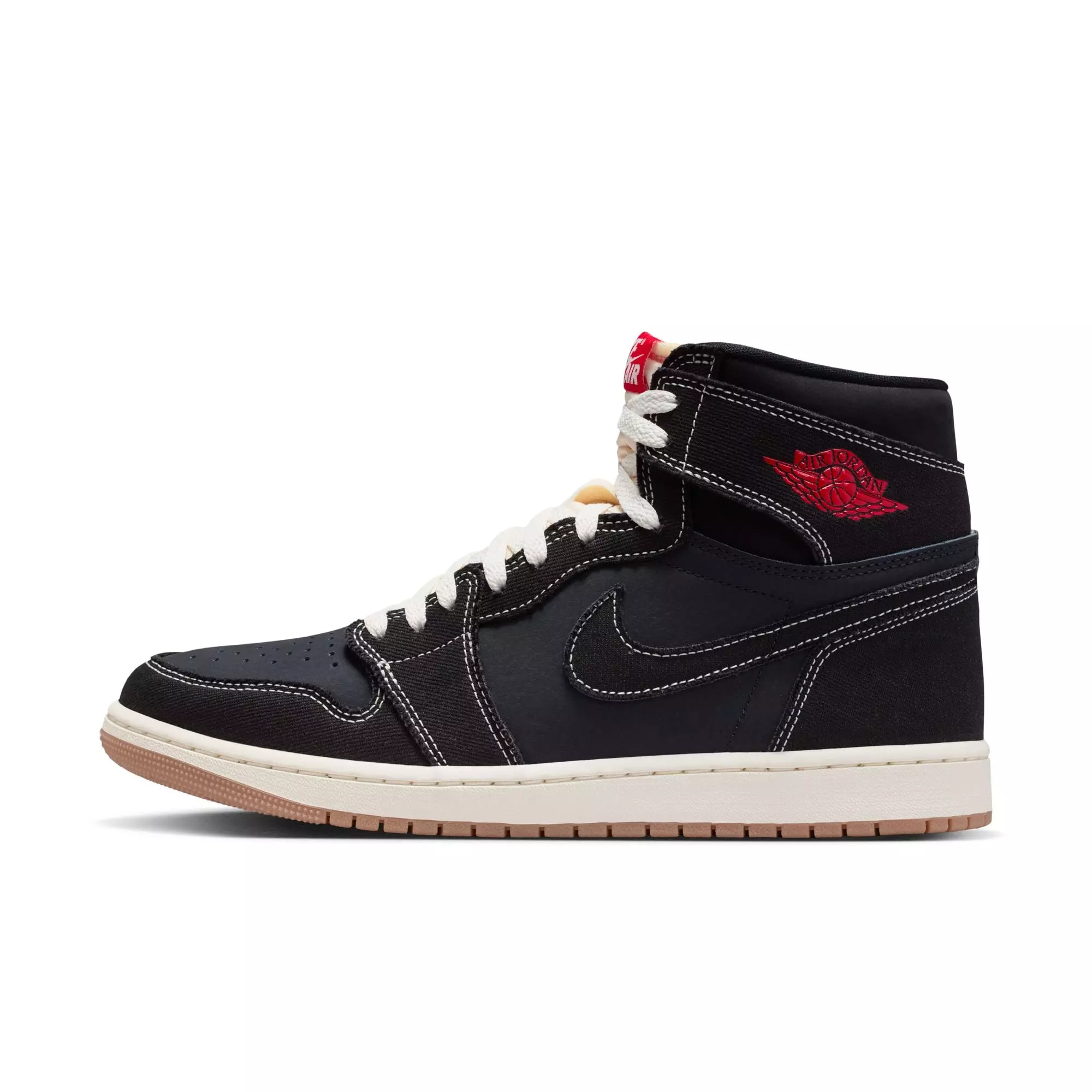 Jordan 1 Retro High OG "Flight Club" Men's Shoe - BLACK/RED