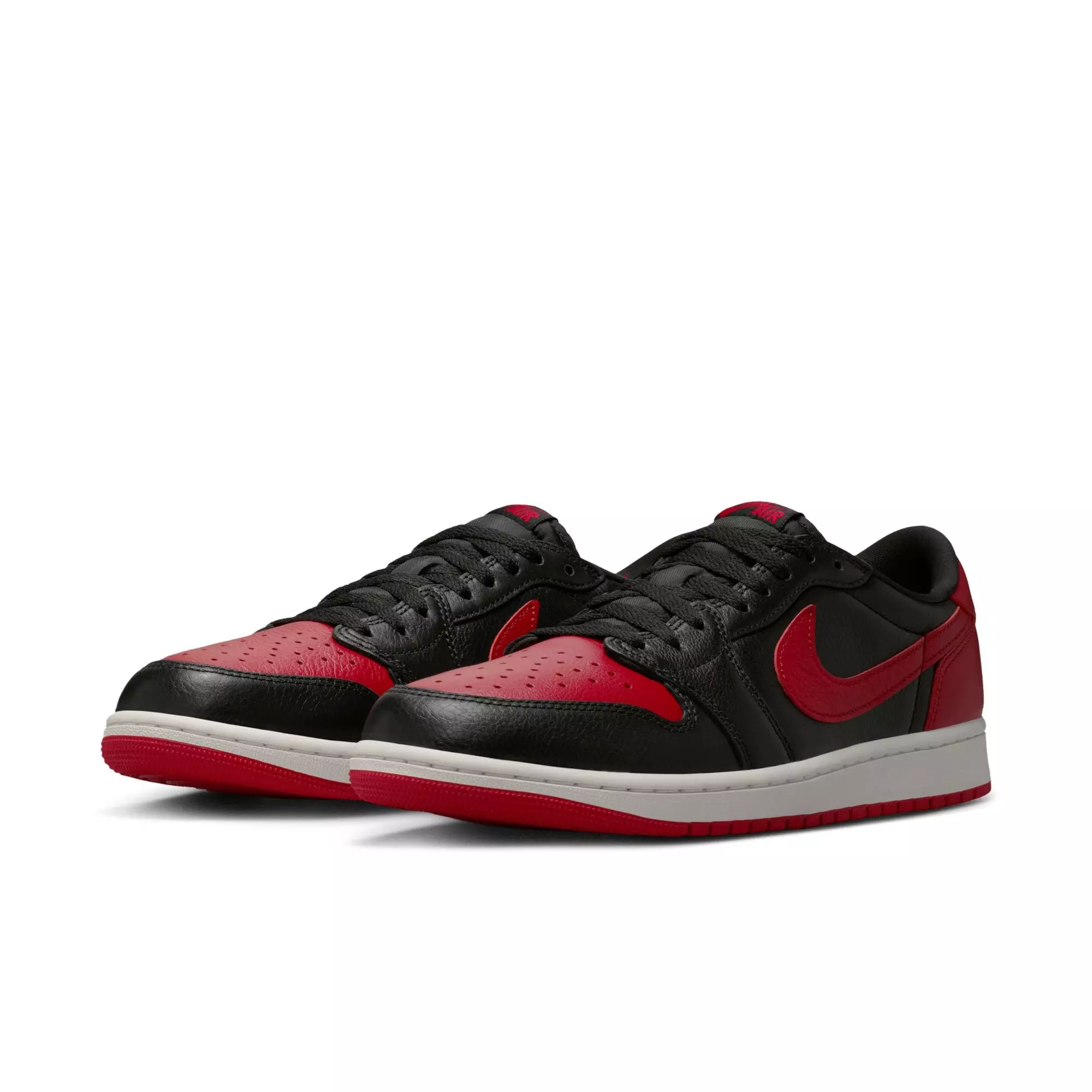 Jordan 1 Low OG "Banned" Men's Shoe - BLACK/VARSITY RED/SUMMIT WHITE