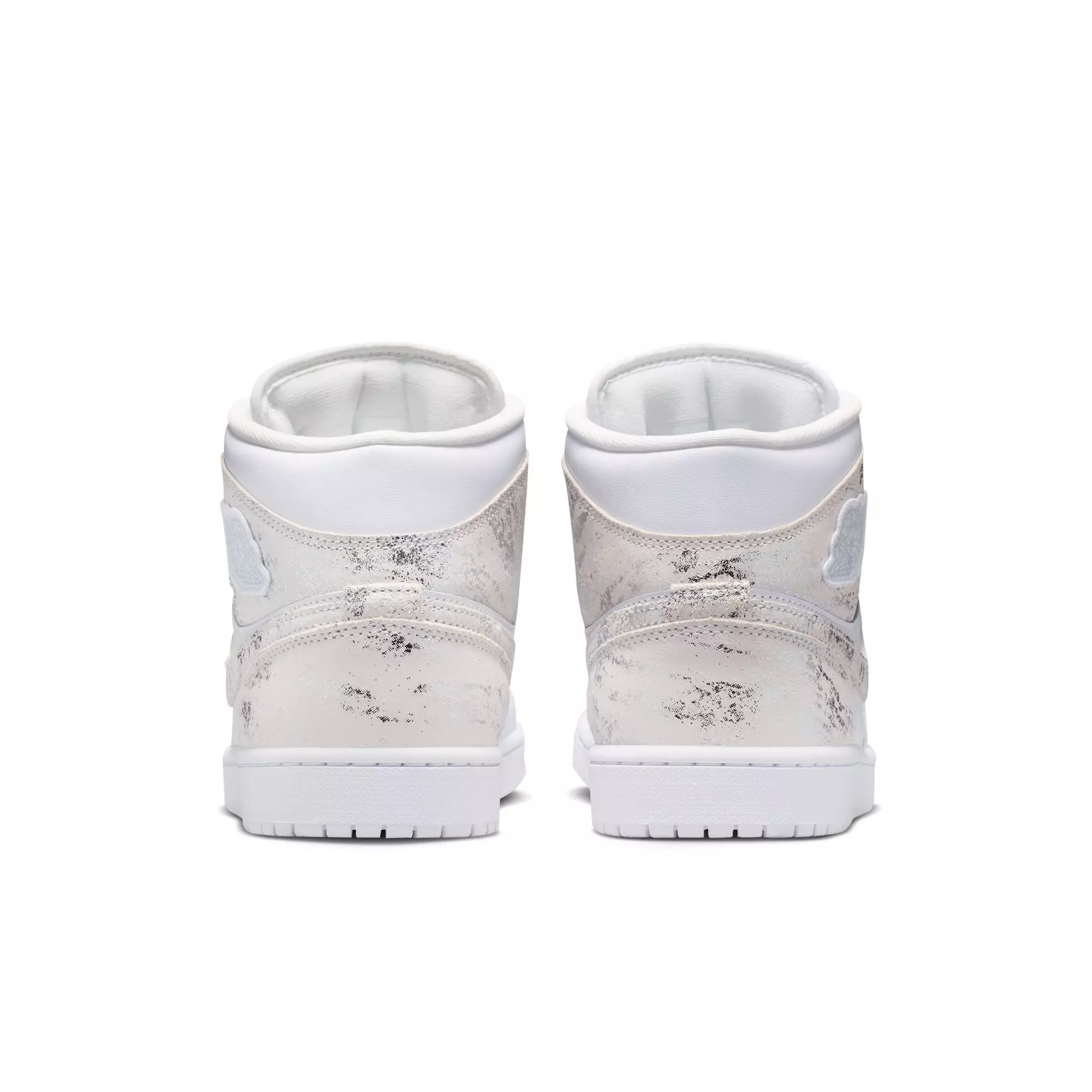 Jordan 1 Mid SE "White/Field Silver" Men's Shoe - WHITE/SILVER