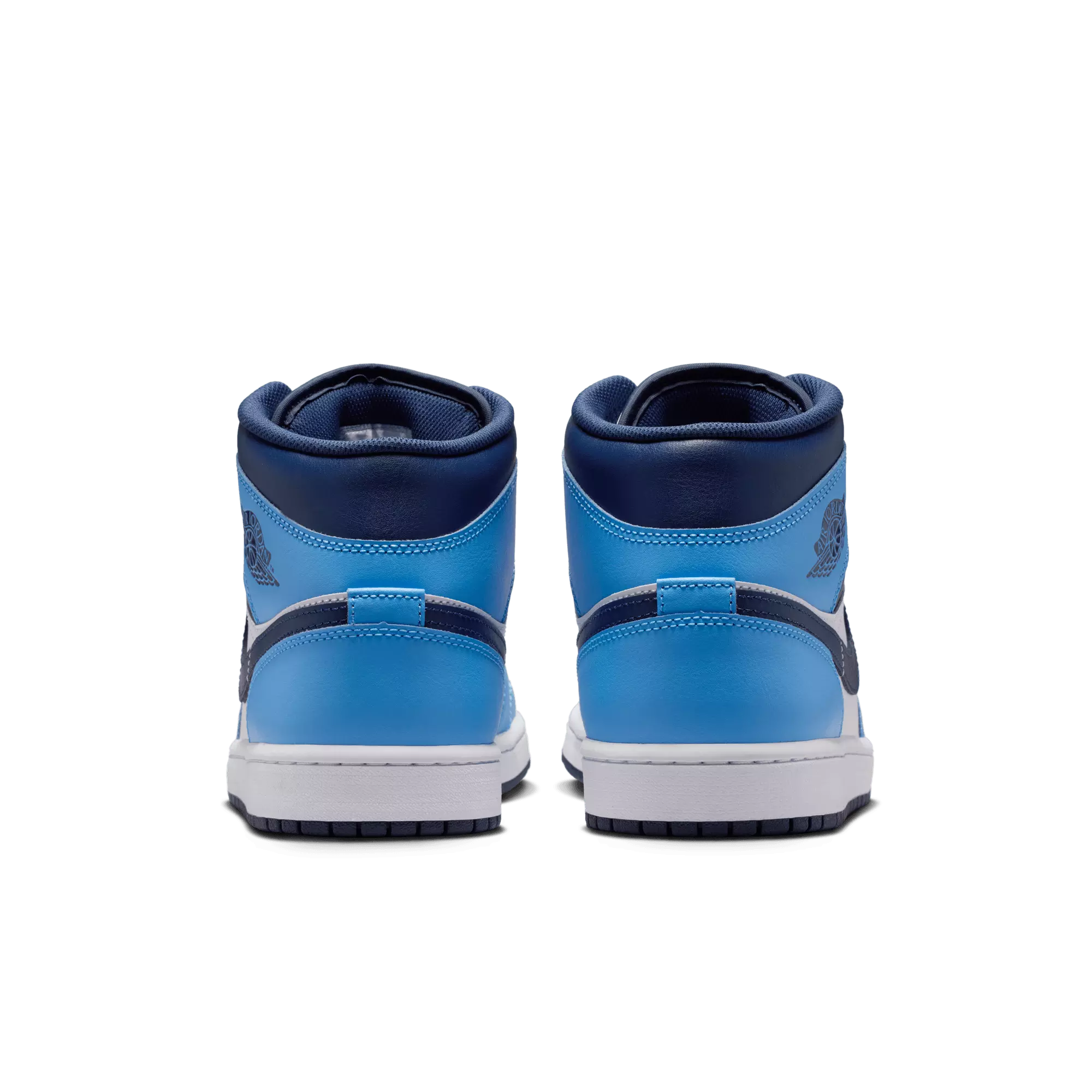 Jordan 1 Mid "University Blue/Midnight Navy/White" Men's Shoe - NAVY/BLUE