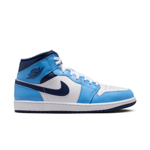 Jordan 1 Mid "University Blue/Midnight Navy/White" Men's Shoe