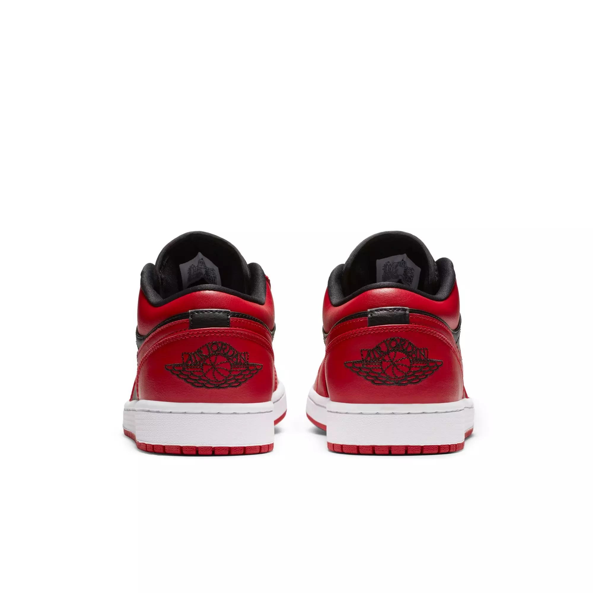 Jordan 1 Low "Gym Red/Black/White" Men's Shoe - RED/BLACK/WHITE