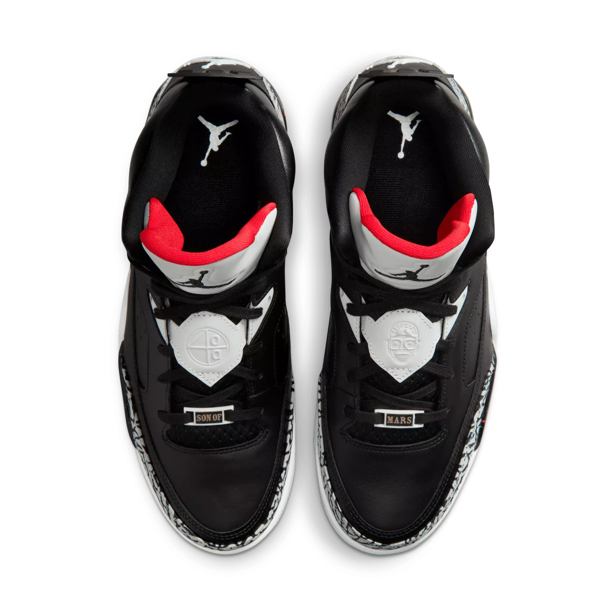 Jordan Spike Lee Son of Mars Low "Black/University Red/Grey Mist" Men's Shoe - BLACK/GREY/RED