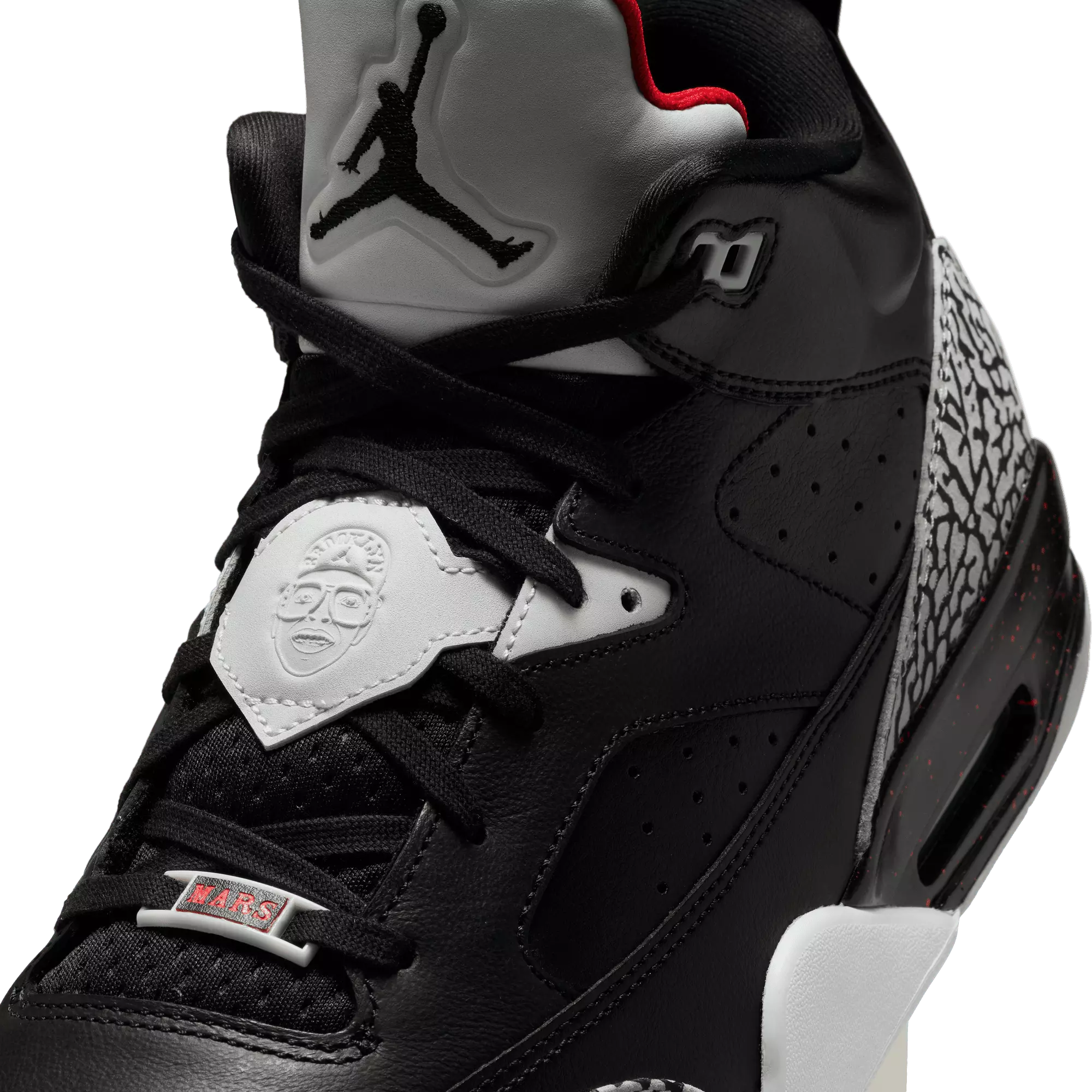 Jordan Spike Lee Son of Mars Low "Black/University Red/Grey Mist" Men's Shoe - BLACK/GREY/RED