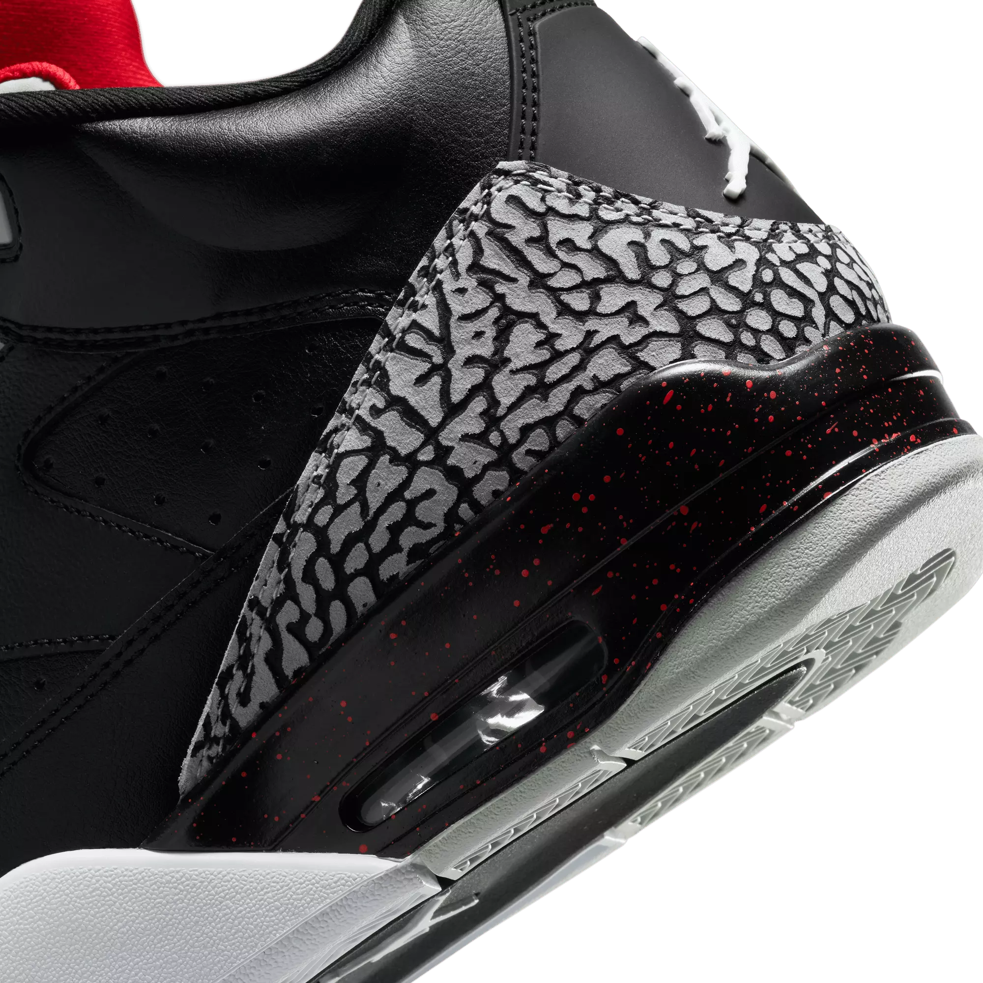Jordan Spike Lee Son of Mars Low "Black/University Red/Grey Mist" Men's Shoe - BLACK/GREY/RED