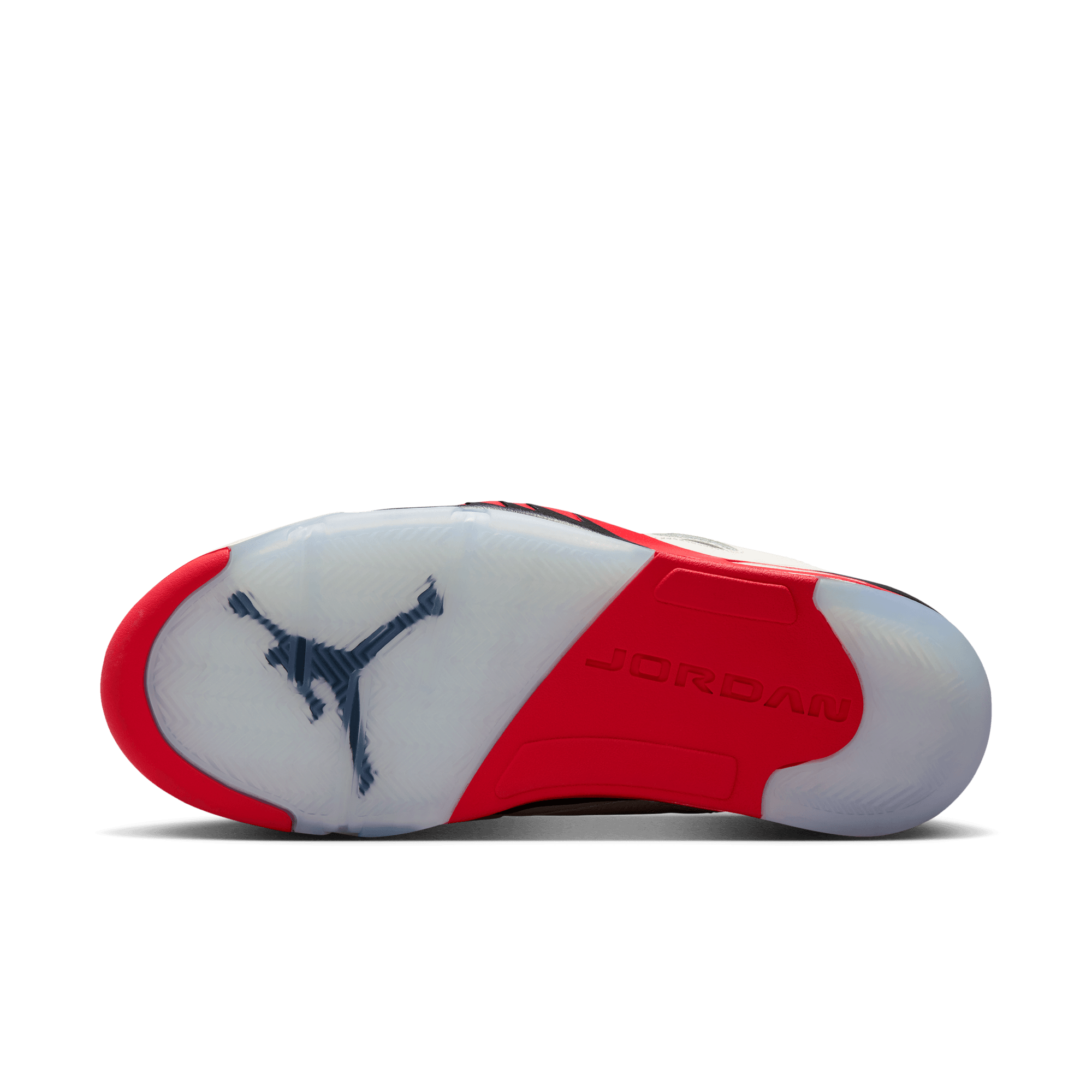 Jordan Sixty Plus Low "Sail/Fire Red/Black/Reflect Silver" Men's Shoe - SAIL Thumbnail View 10