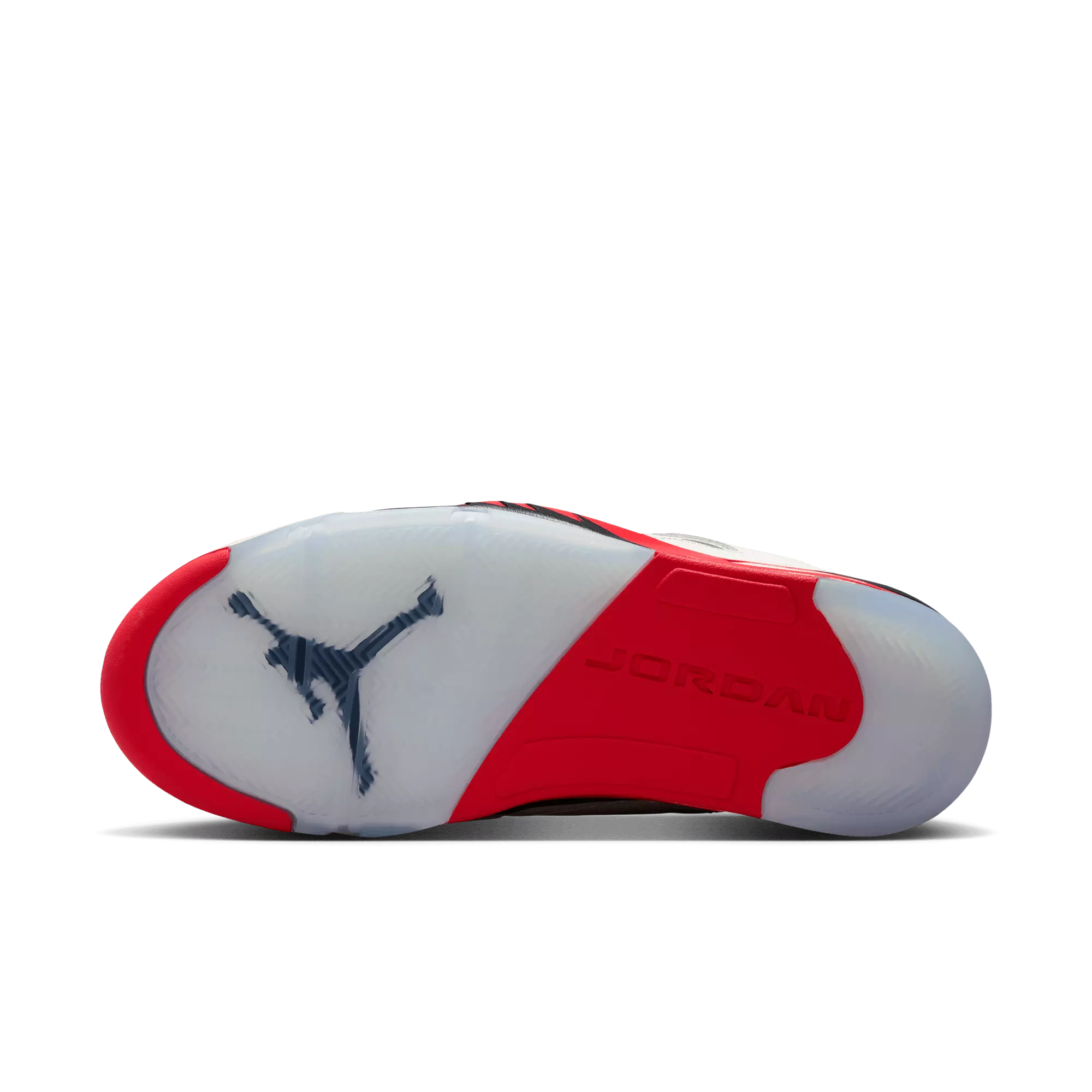 Jordan Sixty Plus Low "Sail/Fire Red/Black/Reflect Silver" Men's Shoe - SAIL