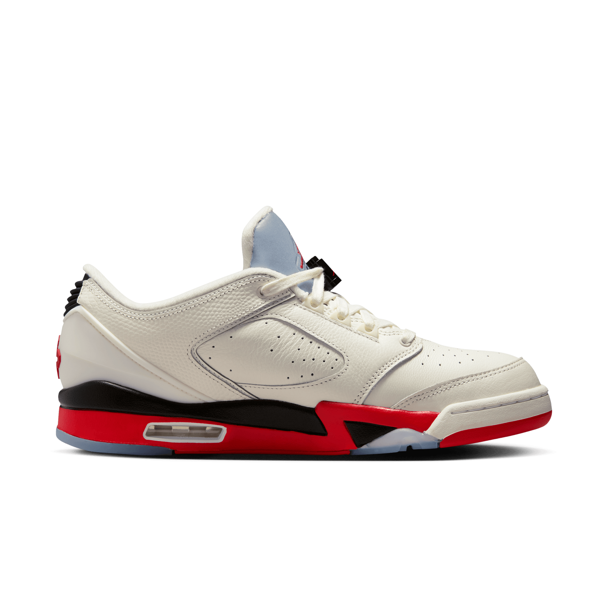 Jordan Sixty Plus Low "Sail/Fire Red/Black/Reflect Silver" Men's Shoe - SAIL Thumbnail View 2