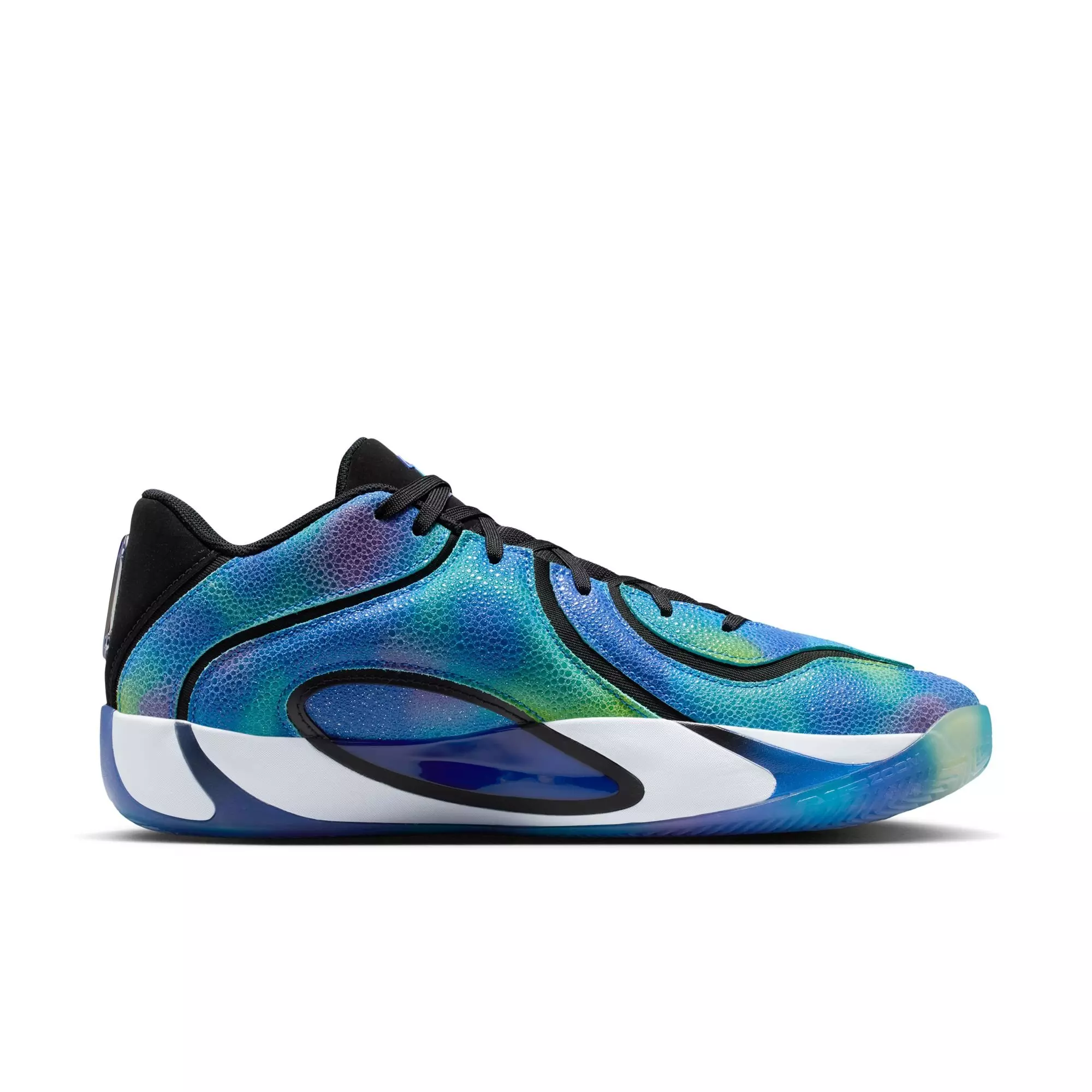 Jordan Tatum 4 "Smooth Soul Vol.2" Men's Basketball Shoe - RED PLUM/BLACK/HYPER ROYAL/'YELLOW STRIKE