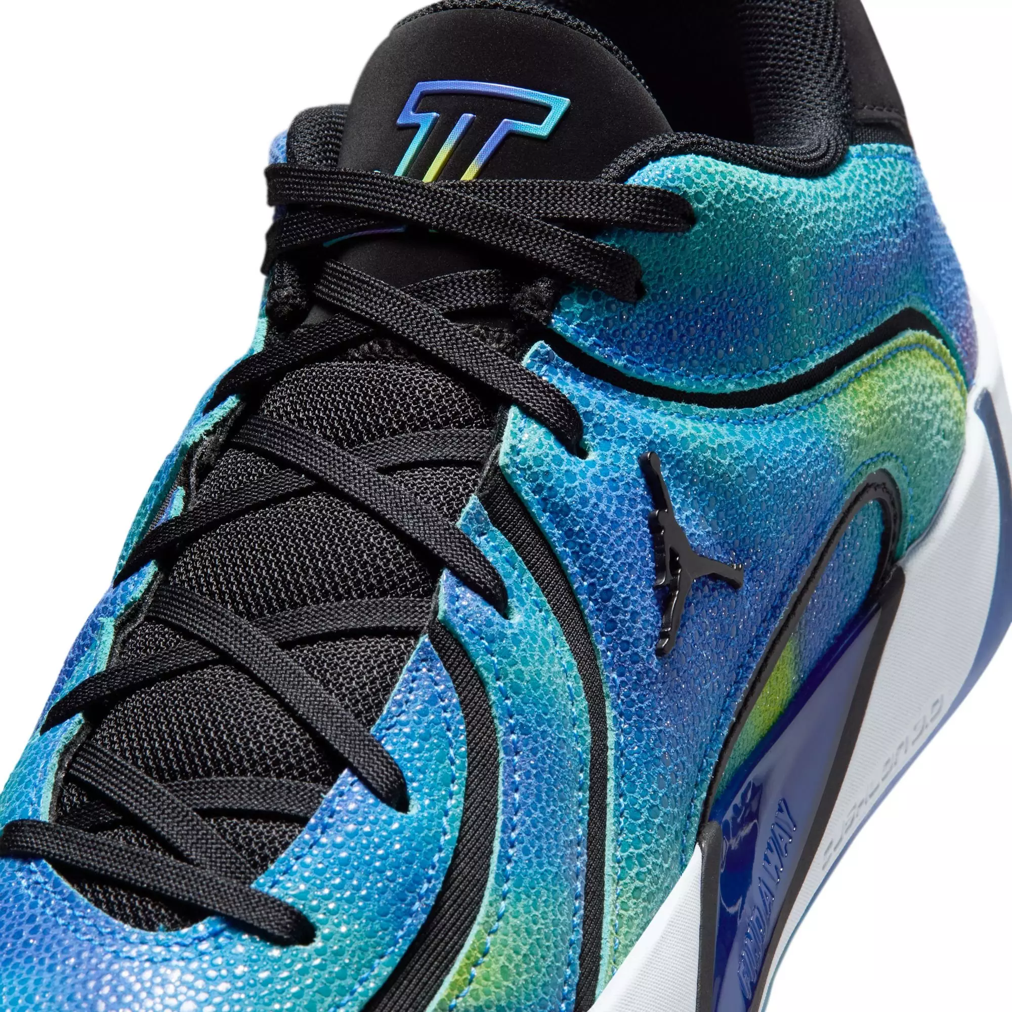 Jordan Tatum 4 "Smooth Soul Vol.2" Men's Basketball Shoe - RED PLUM/BLACK/HYPER ROYAL/'YELLOW STRIKE