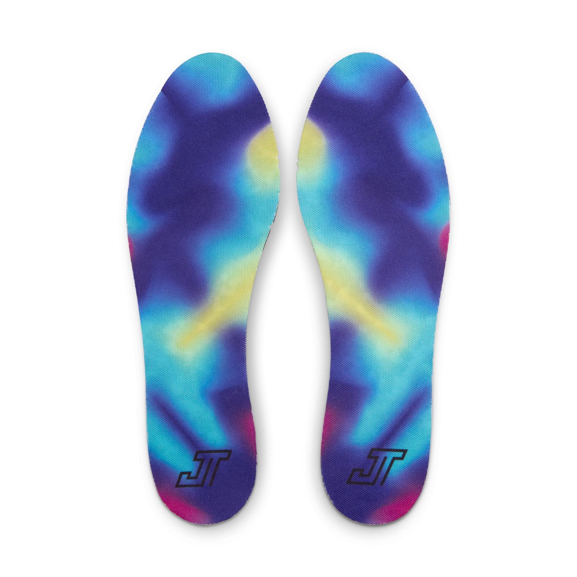 Jordan Tatum 4 "Smooth Soul Vol.2" Men's Basketball Shoe - RED PLUM/BLACK/HYPER ROYAL/'YELLOW STRIKE Thumbnail View 8