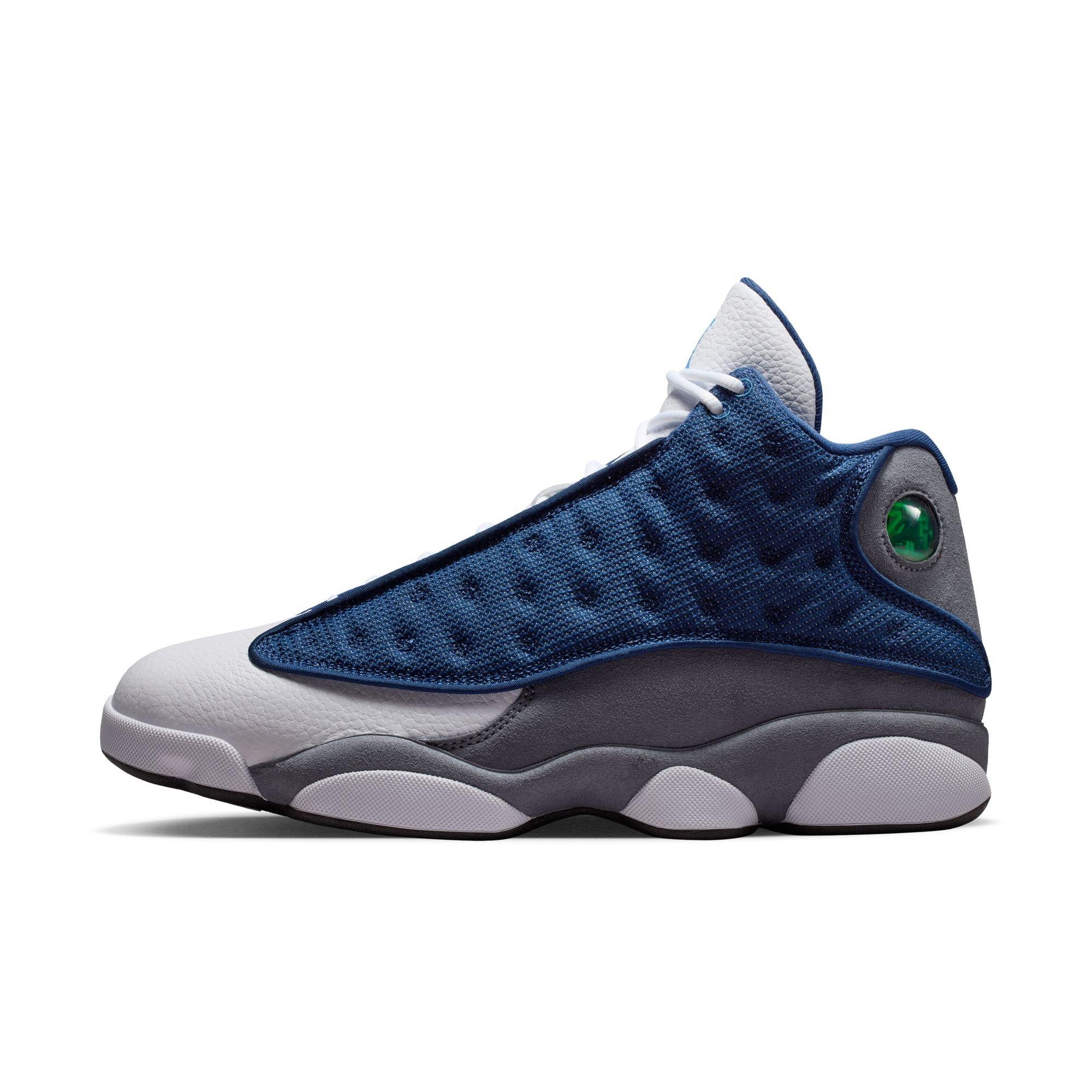 Jordan 13 Retro "Navy and Flint Grey" Men's Shoe - NAVY/UNIVERSITY BLUE/FLINT GREY/WHITE