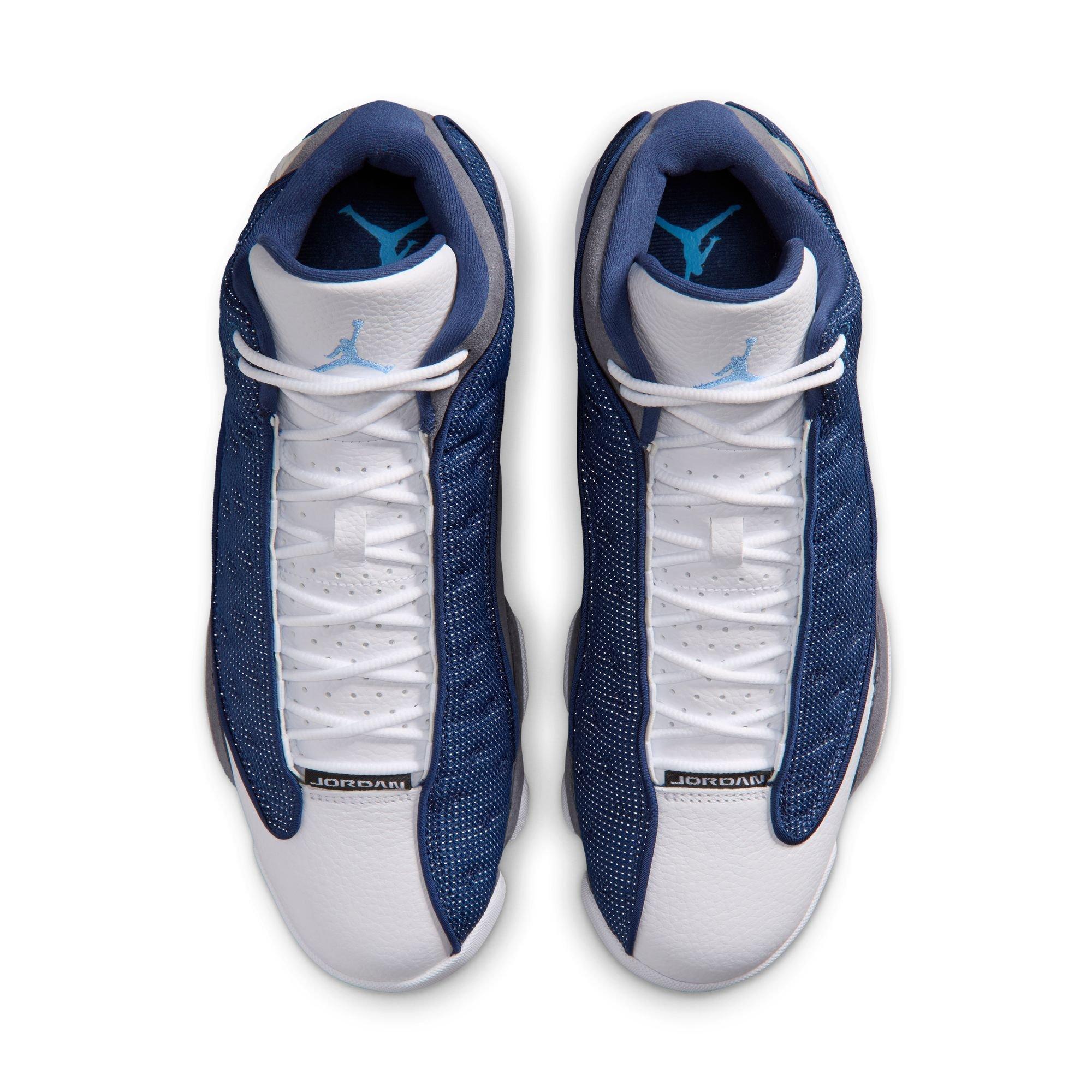 Jordan 13 Retro "Navy and Flint Grey" Men's Shoe - NAVY/UNIVERSITY BLUE/FLINT GREY/WHITE