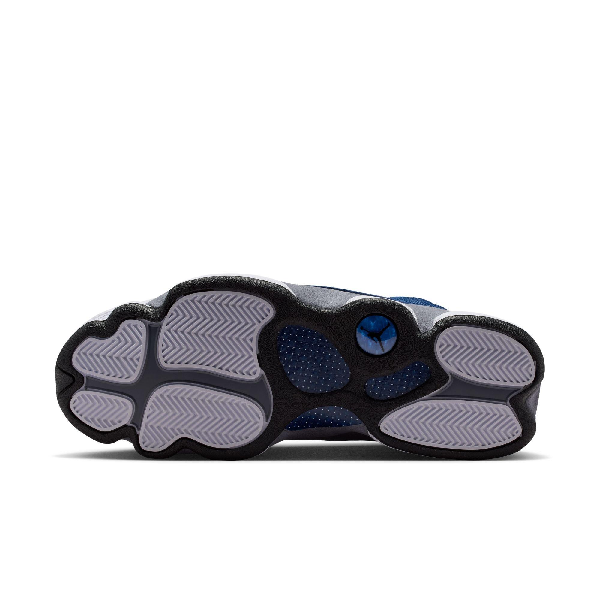 Jordan 13 Retro "Navy and Flint Grey" Men's Shoe - NAVY/UNIVERSITY BLUE/FLINT GREY/WHITE