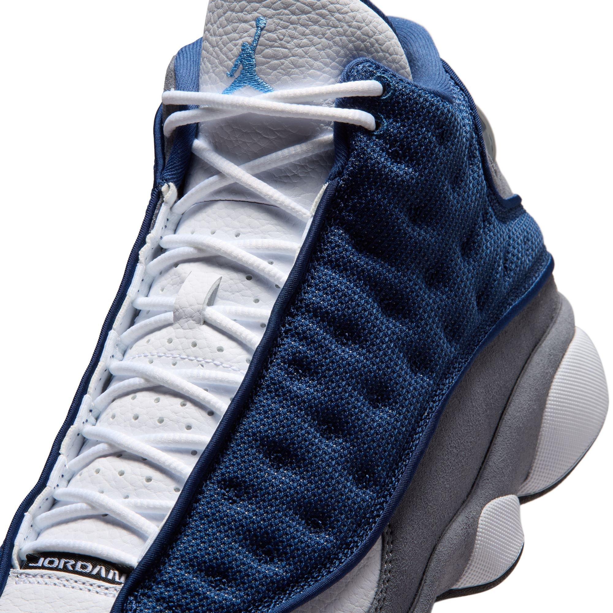 Jordan 13 Retro "Navy and Flint Grey" Men's Shoe - NAVY/UNIVERSITY BLUE/FLINT GREY/WHITE