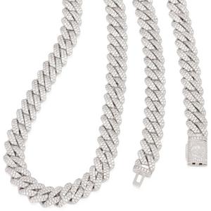 King Ice 12mm Iced Diamond Cut Miami Cuban Link Chain