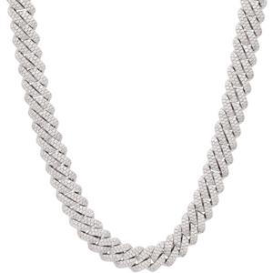 King Ice 12mm Iced Diamond Cut Miami Cuban Link Chain