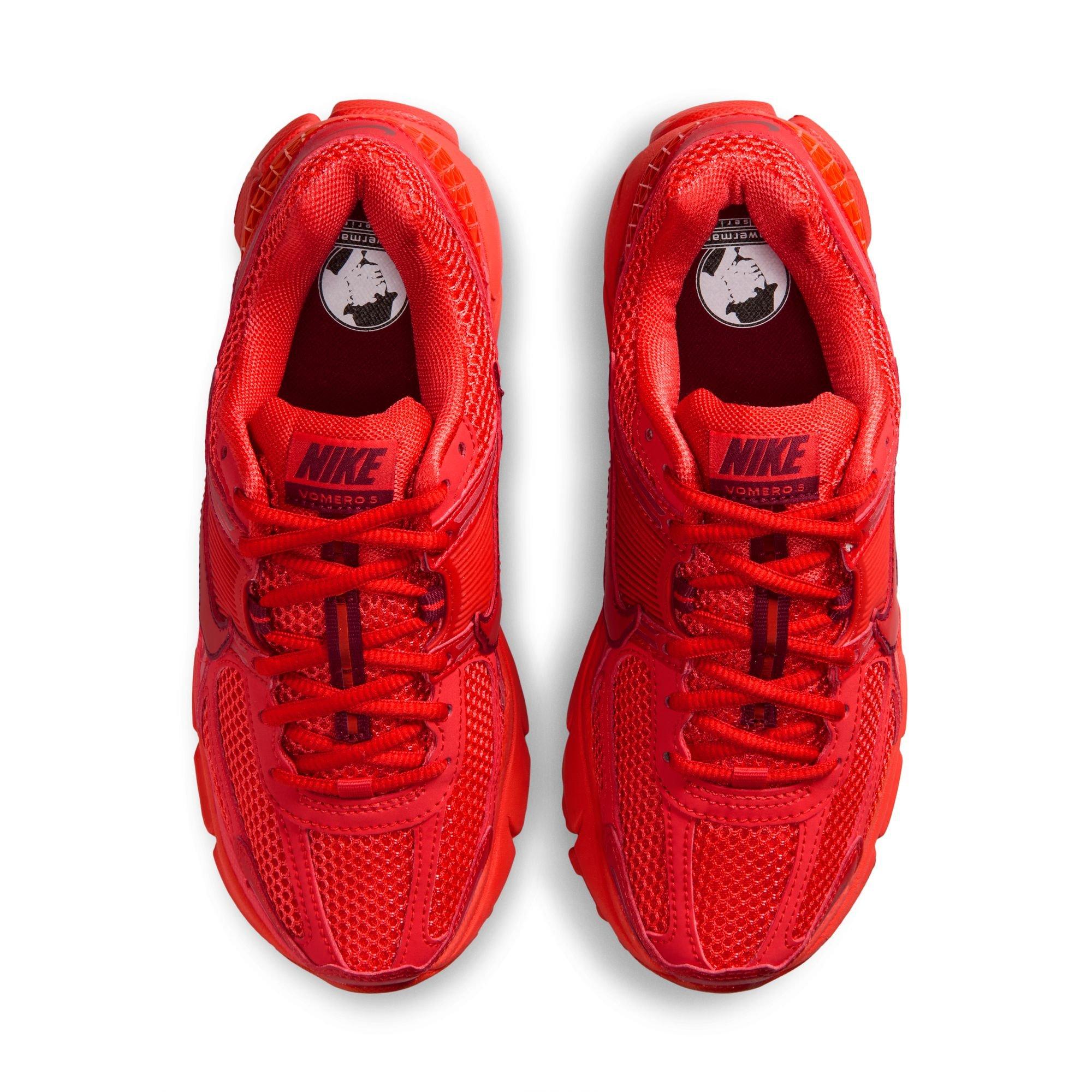 Nike Zoom Vomero 5 With Reflective Accents "Light Crimson/Team Red" Women's Shoe - CRIMSON Thumbnail View 6