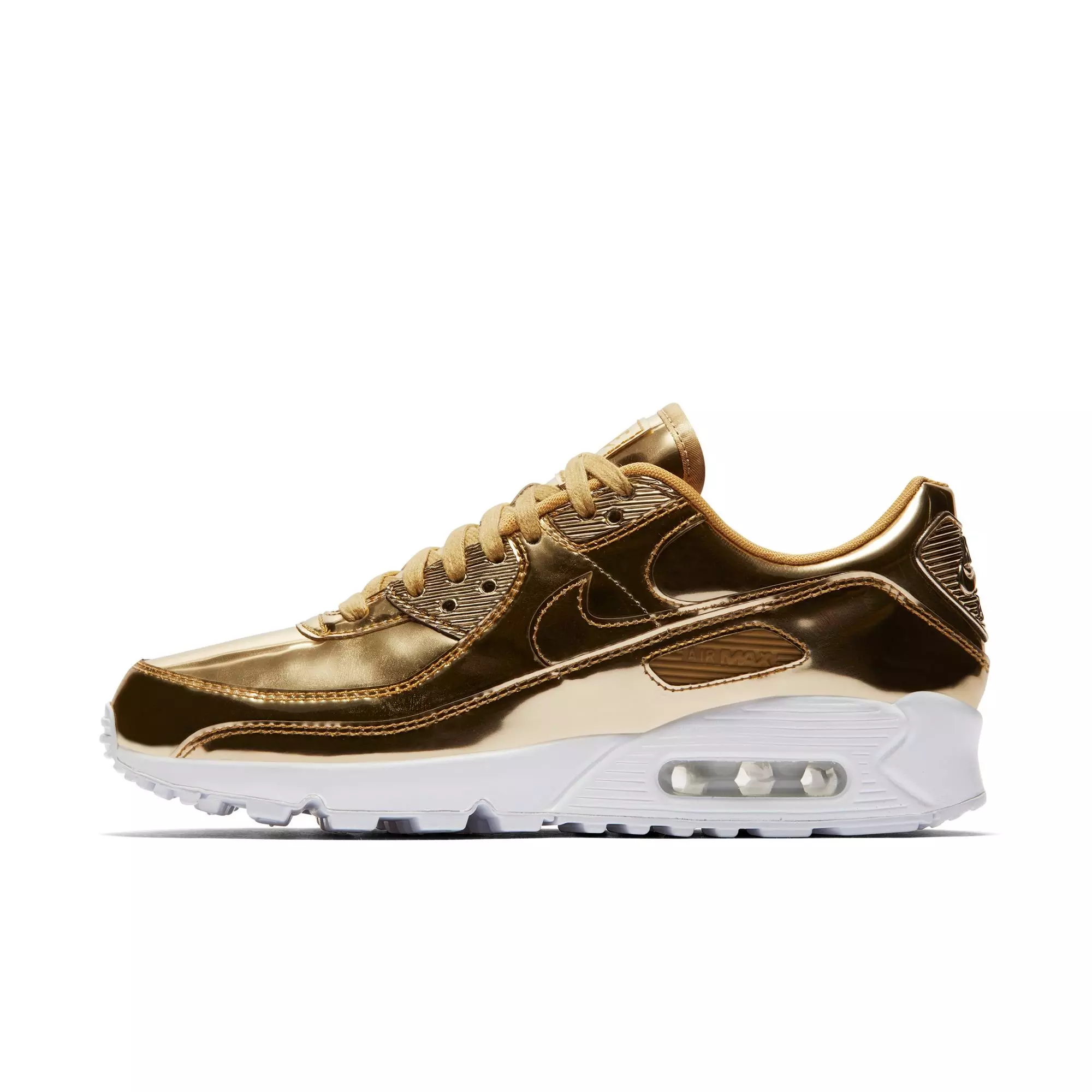 Nike Air Max 90 SP "Metallic Gold/Club Gold" Women's Shoe - GOLD
