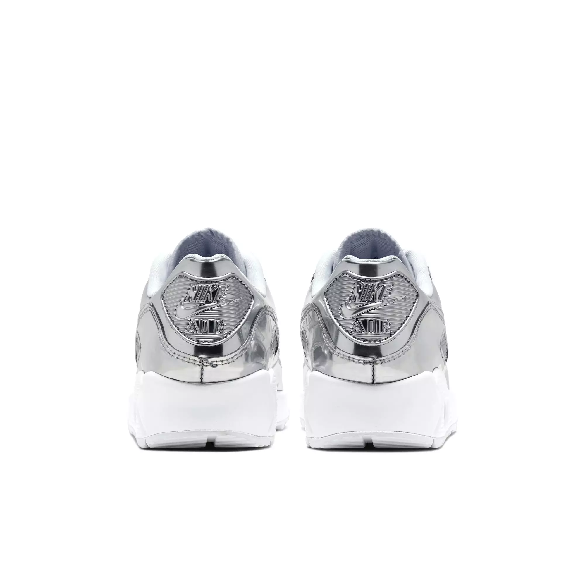 Nike Air Max 90 SP "Chrome/Pure Platinum/White" Women's Shoe - SILVER