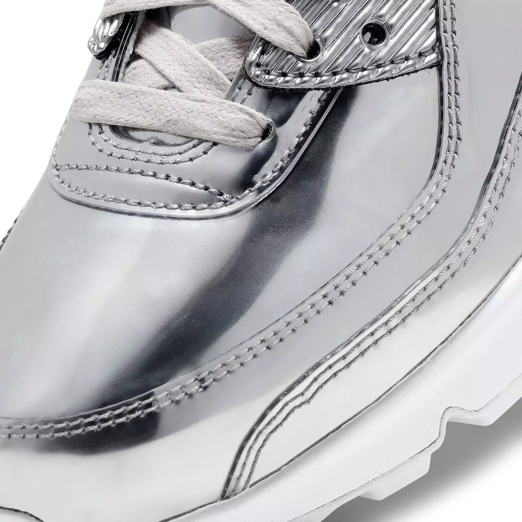 Nike Air Max 90 SP "Chrome/Pure Platinum/White" Women's Shoe - SILVER