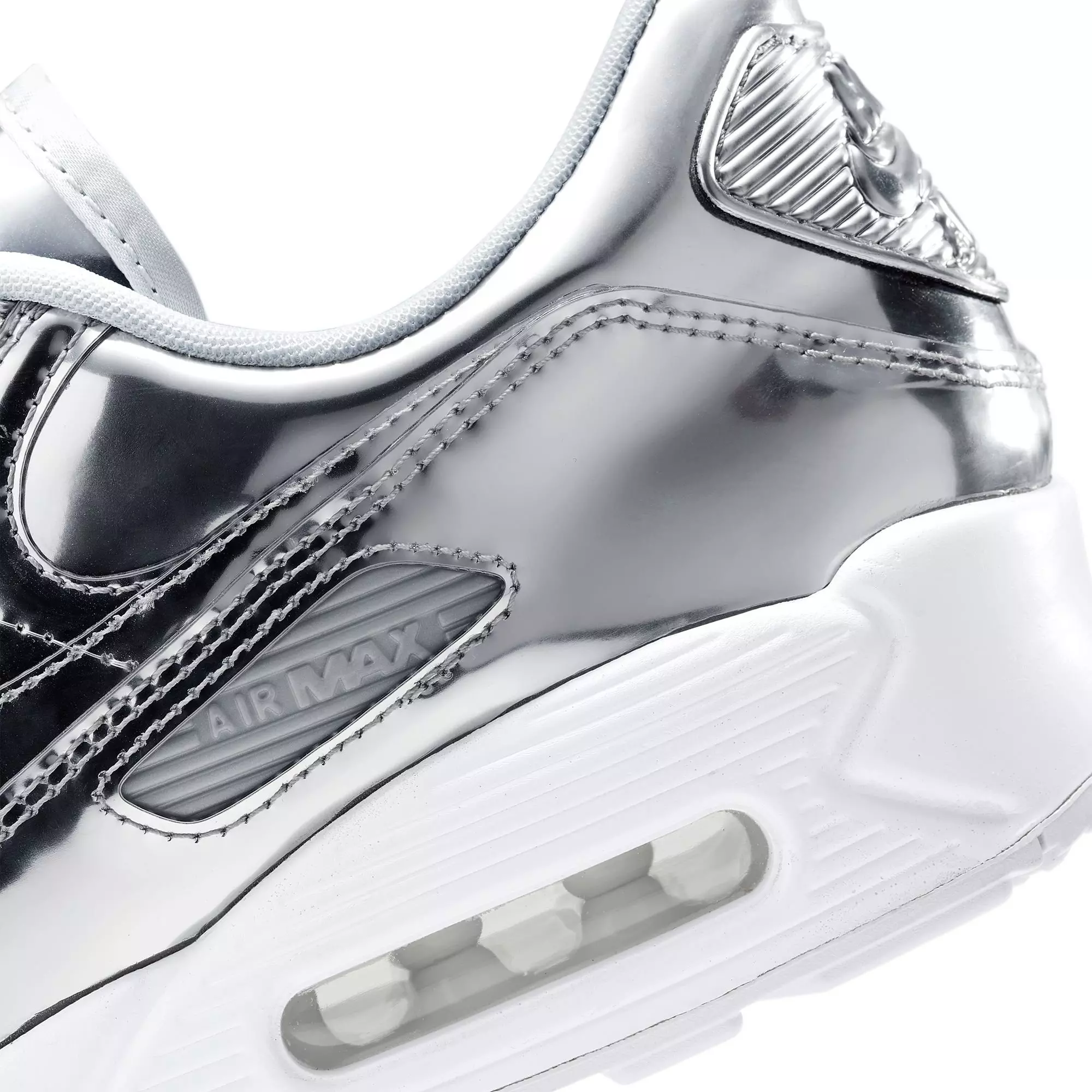 Nike Air Max 90 SP "Chrome/Pure Platinum/White" Women's Shoe - SILVER