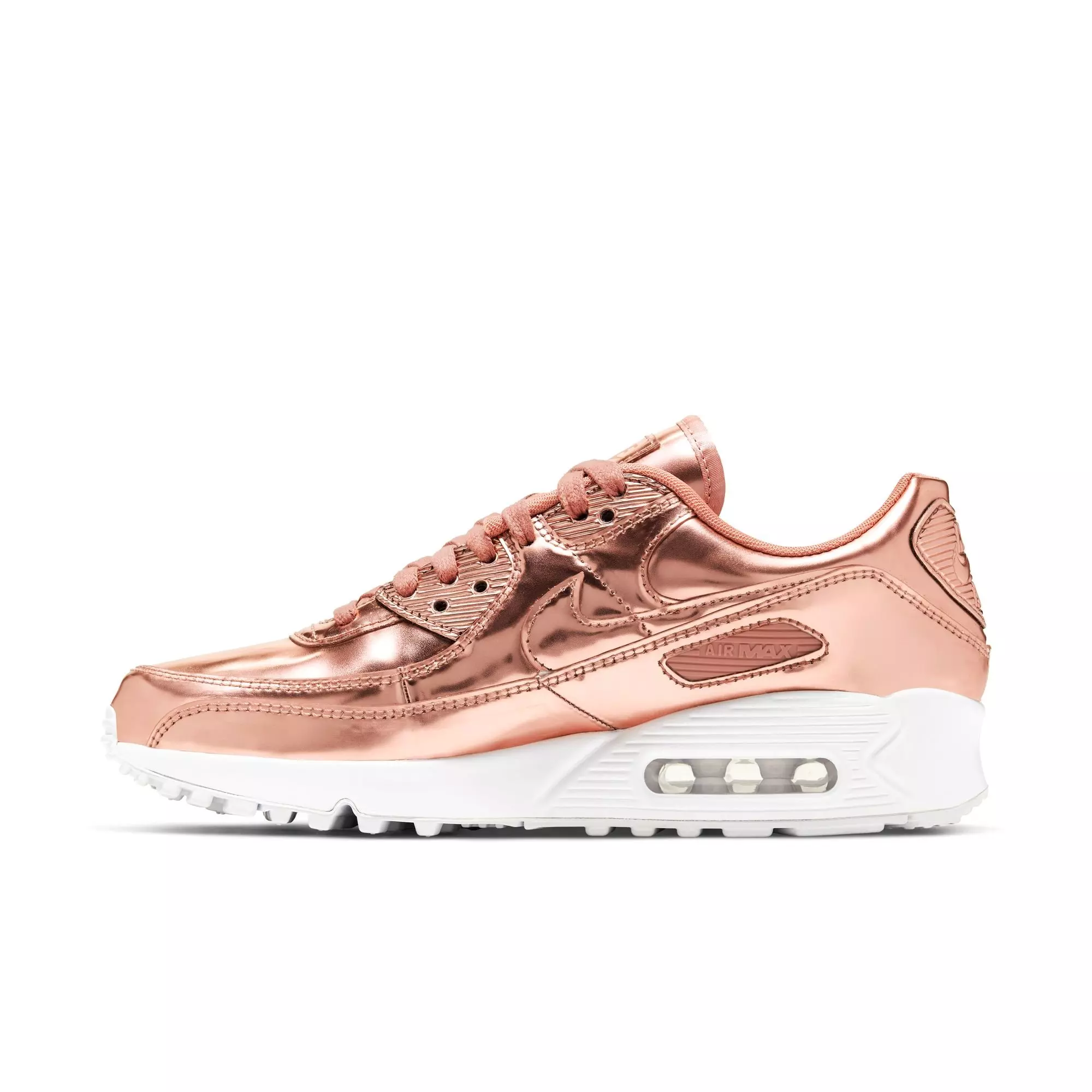 Nike Air Max 90 SP "Rose Gold/Mtlc Red/Bronze" Women's Shoe - ROSE GOLD
