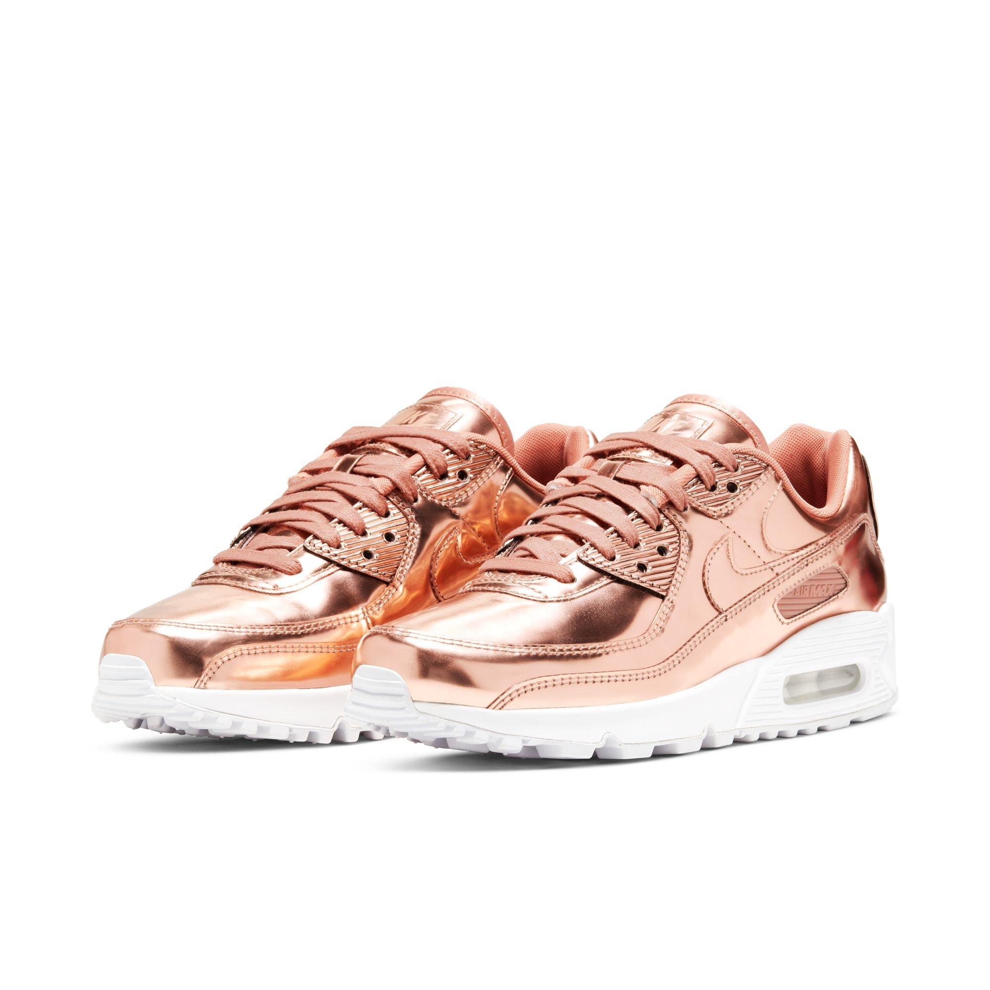 Nike Air Max 90 SP "Rose Gold/Mtlc Red/Bronze" Women's Shoe - ROSE GOLD Thumbnail View 5