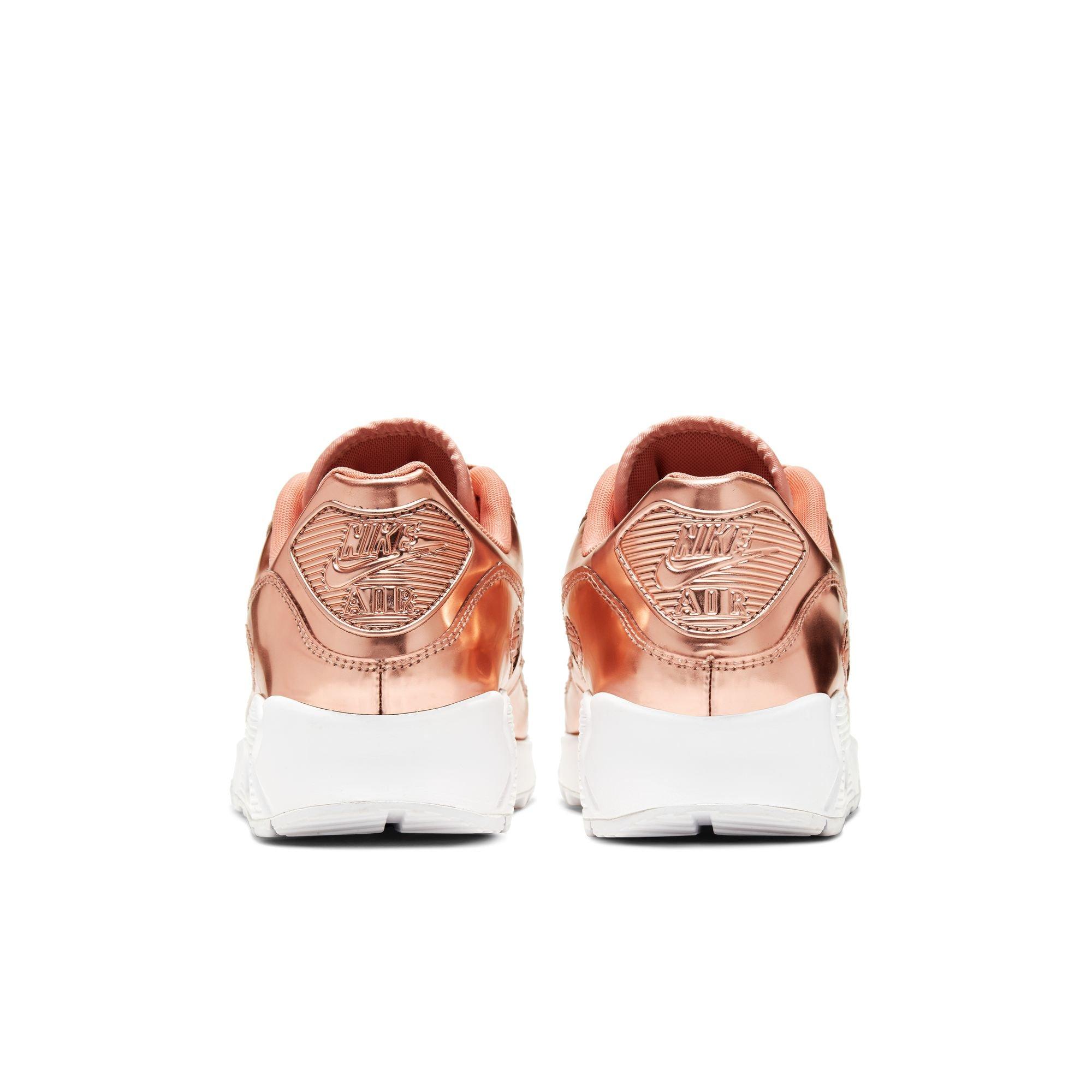 Nike Air Max 90 SP "Rose Gold/Mtlc Red/Bronze" Women's Shoe - ROSE GOLD Thumbnail View 7