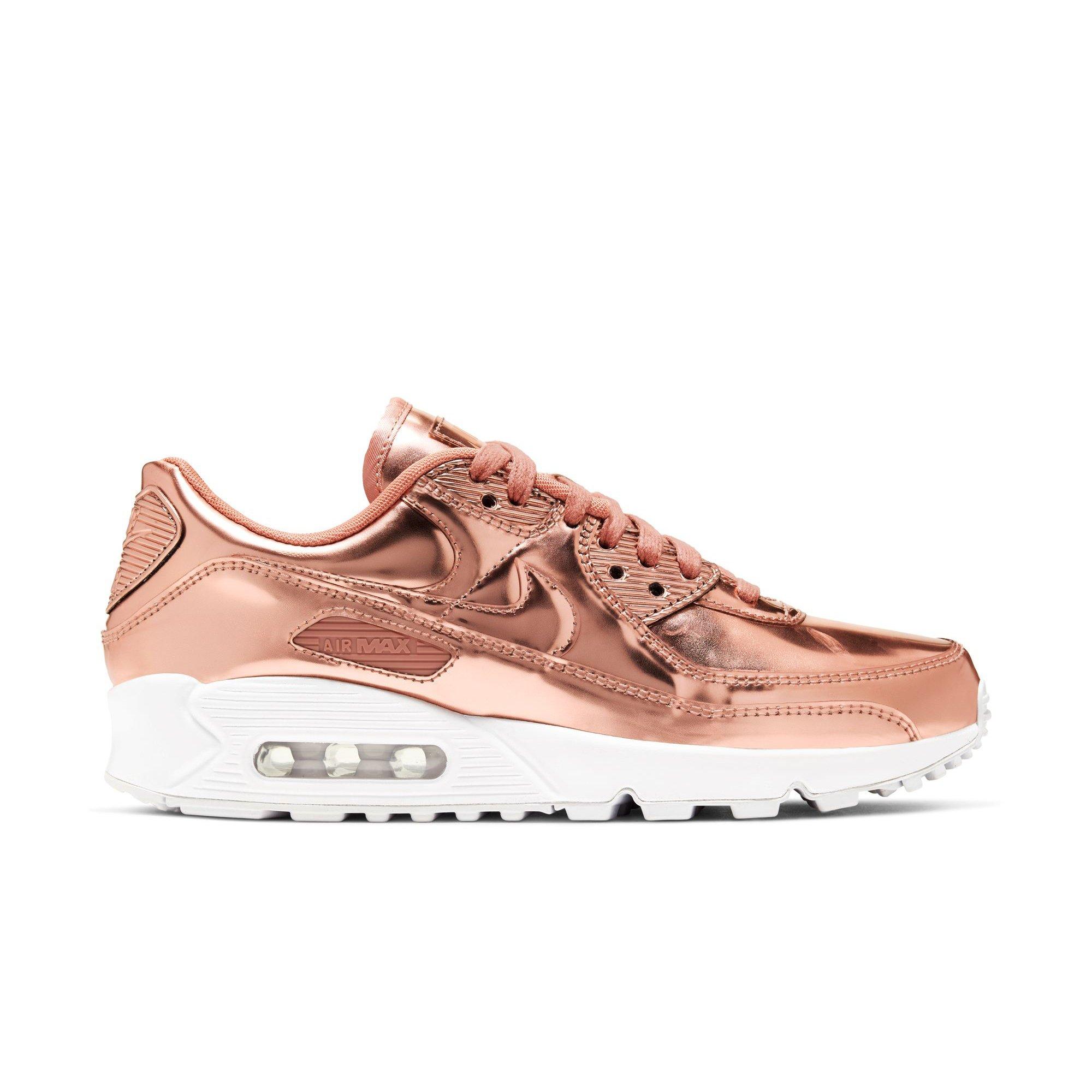 Nike Air Max 90 SP "Rose Gold/Mtlc Red/Bronze" Women's Shoe - ROSE GOLD Thumbnail View 1