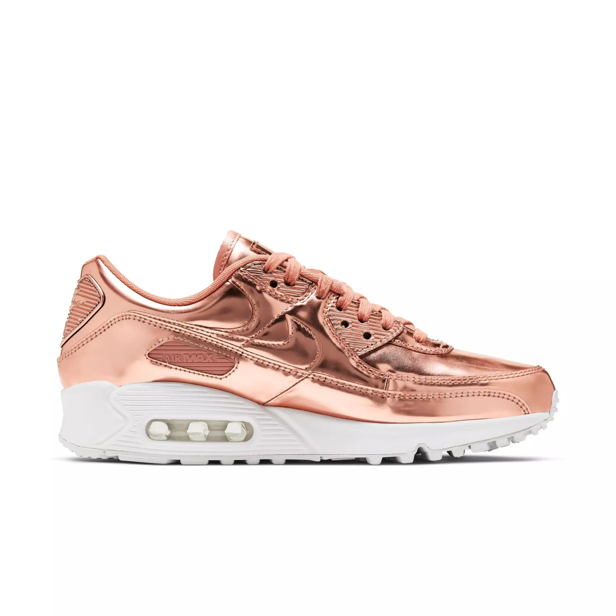 Nike Air Max 90 SP "Rose Gold/Mtlc Red/Bronze" Women's Shoe - ROSE GOLD