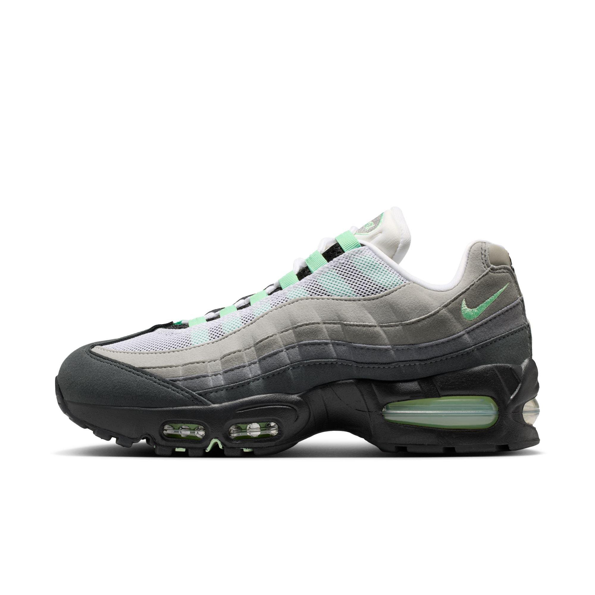 Nike Air Max 95 Big Bubble "Fresh Mint" Women's Shoe - BLACK/FRESH MINT/WHITE/MEDIUM GREY Thumbnail View 8