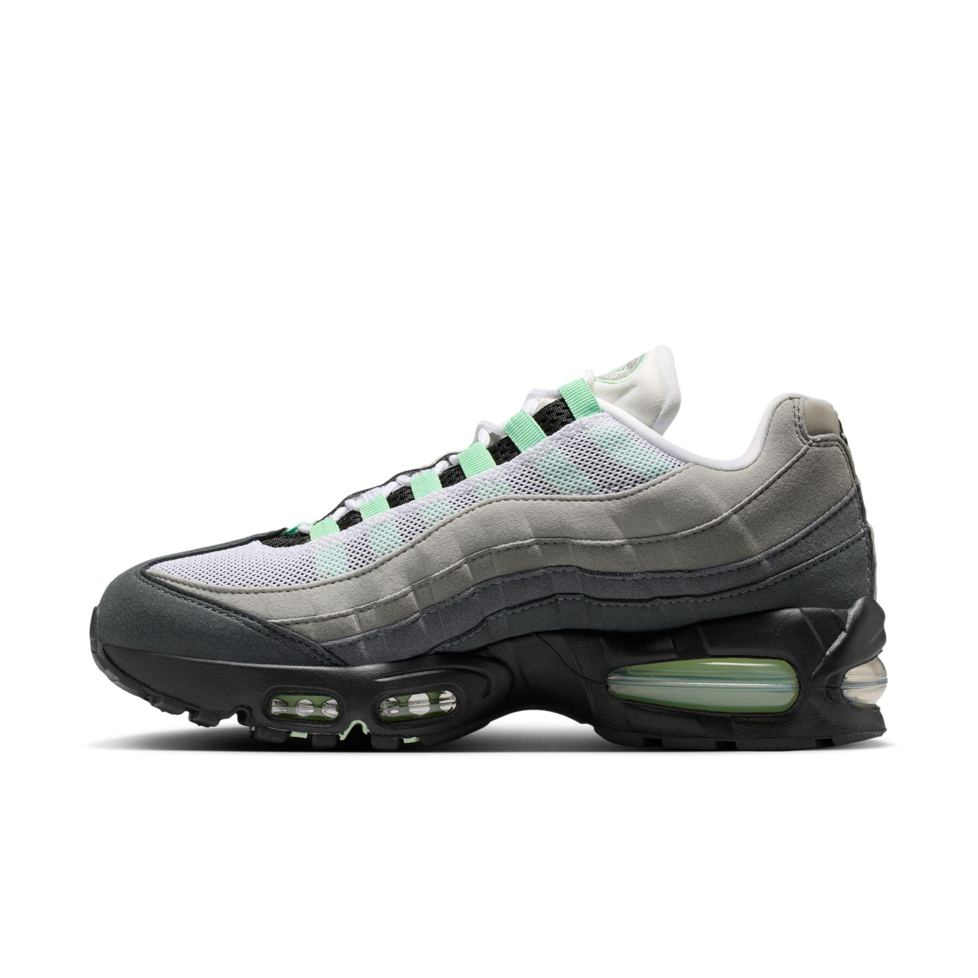 Nike Air Max 95 Big Bubble "Fresh Mint" Women's Shoe - BLACK/FRESH MINT/WHITE/MEDIUM GREY Thumbnail View 9