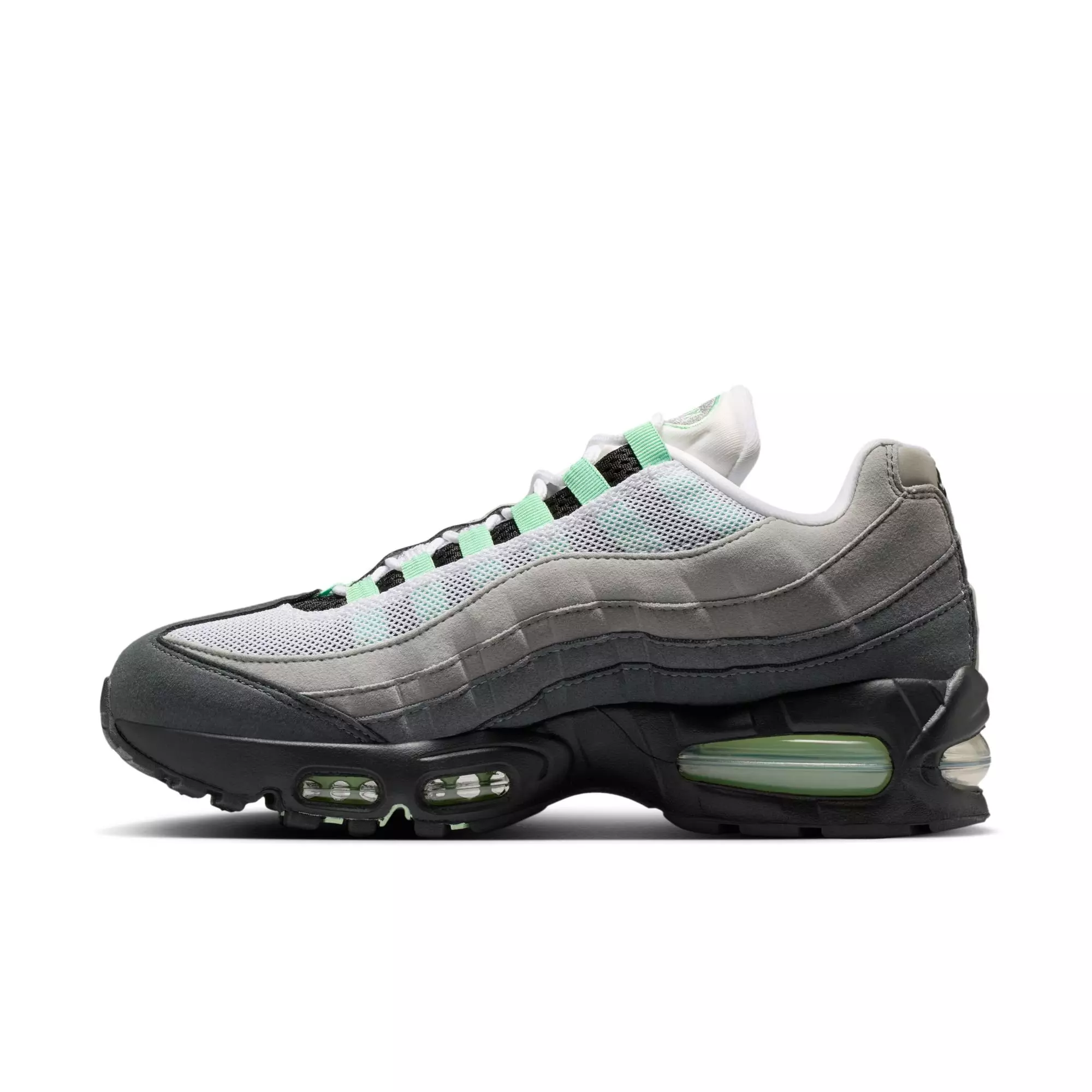 Nike Air Max 95 Big Bubble "Fresh Mint" Women's Shoe - BLACK/FRESH MINT/WHITE/MEDIUM GREY