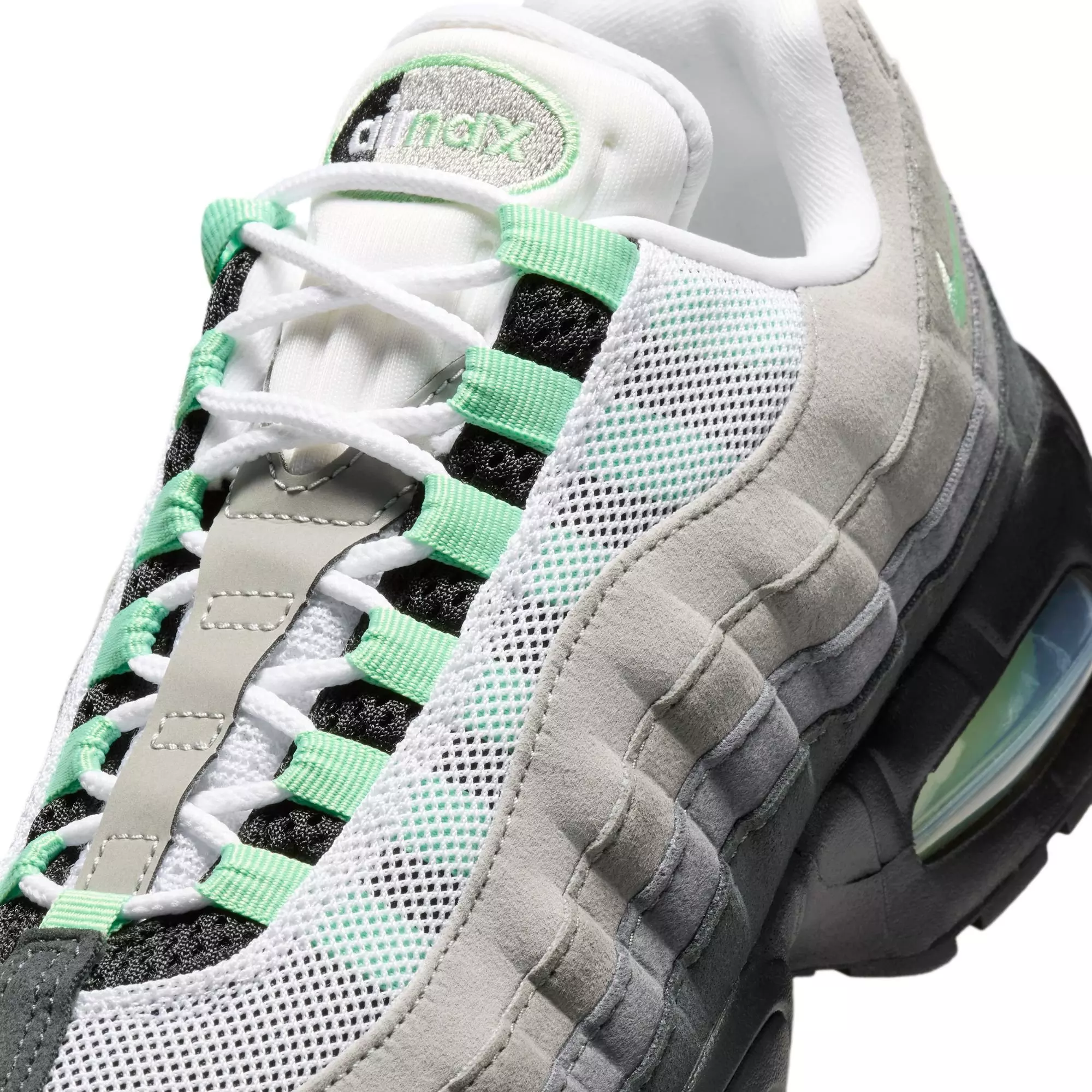 Nike Air Max 95 Big Bubble "Fresh Mint" Women's Shoe - BLACK/FRESH MINT/WHITE/MEDIUM GREY
