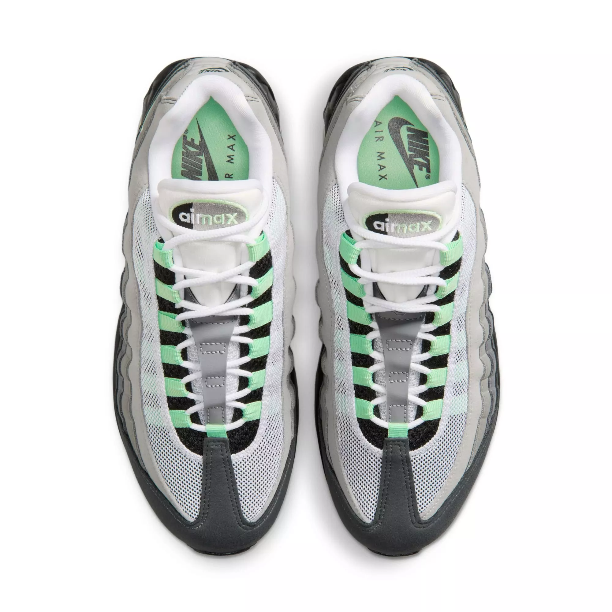 Nike Air Max 95 Big Bubble "Fresh Mint" Women's Shoe - BLACK/FRESH MINT/WHITE/MEDIUM GREY