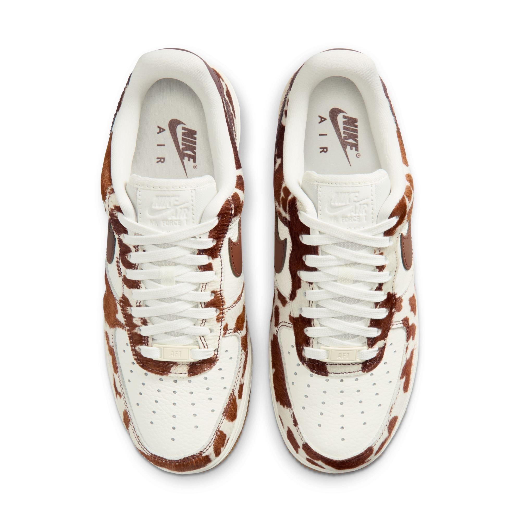 Nike Air Force 1 '07 "Field Brown/Sail" Women's Shoe - BROWN/WHITE Thumbnail View 6
