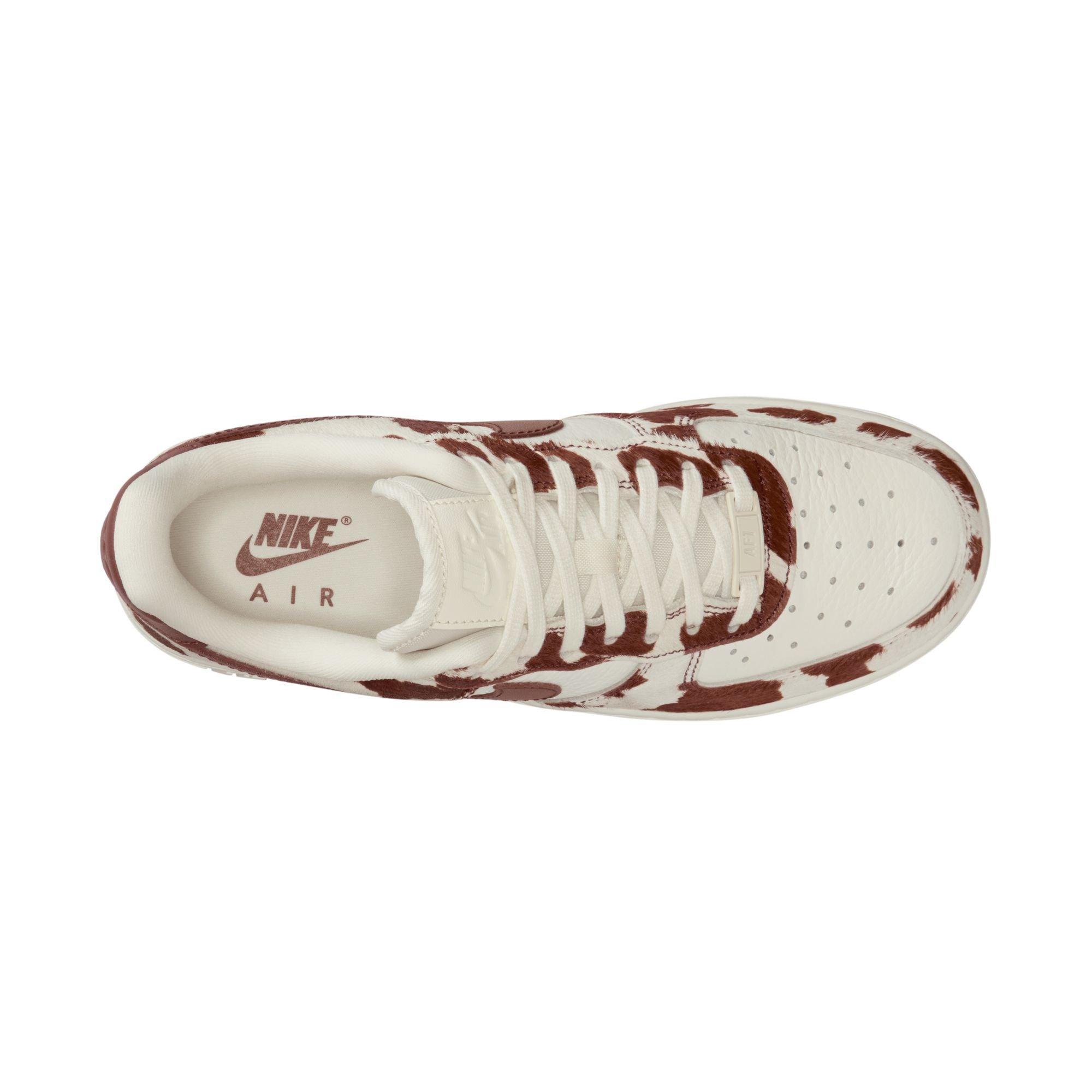 Nike Air Force 1 '07 "Field Brown/Sail" Women's Shoe - BROWN/WHITE Thumbnail View 8