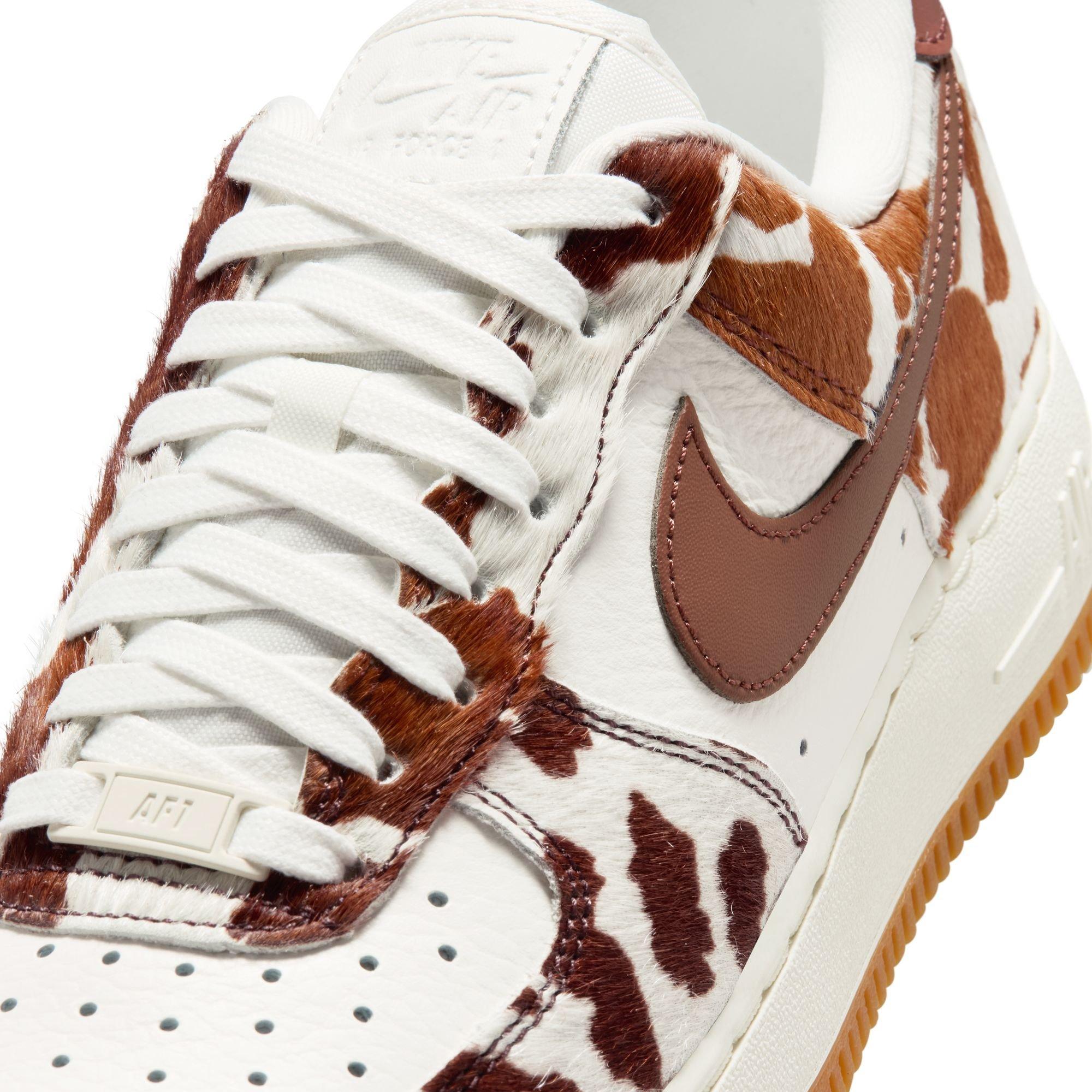 Nike Air Force 1 '07 "Field Brown/Sail" Women's Shoe - BROWN/WHITE Thumbnail View 10