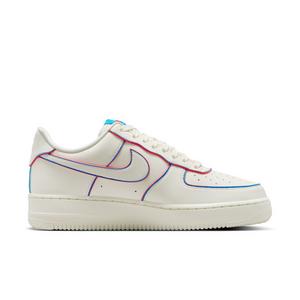 Nike Air Force 1 '07 WNBA "Sail/Multi-Color/Action Red" Women's Shoe