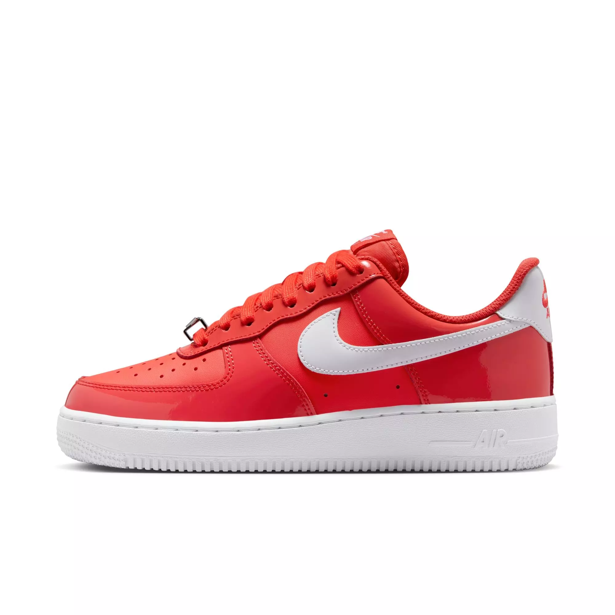 Nike Air Force 1 '07 "Light Crimson/White" Women's Shoe - CRIMSON/WHITE