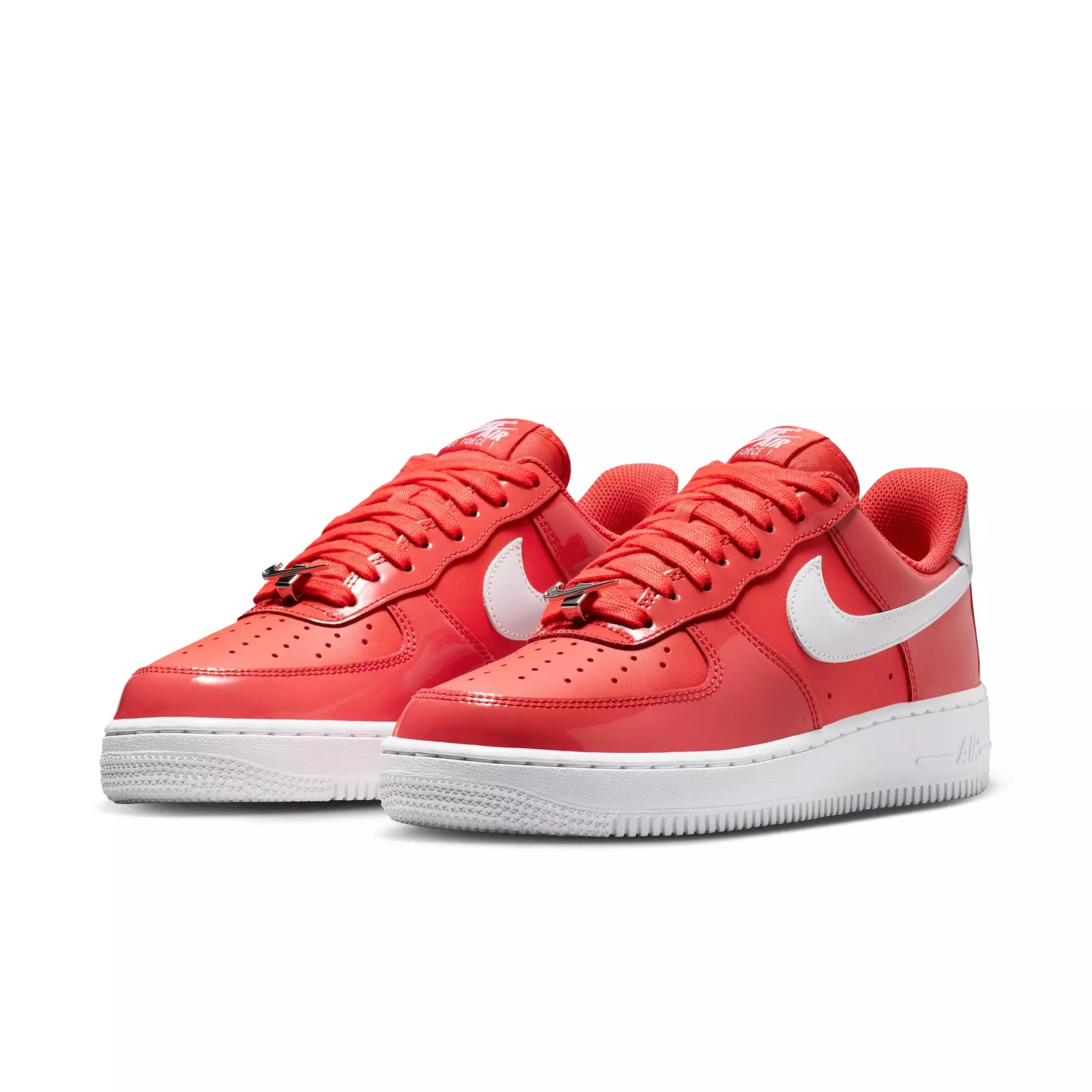 Nike Air Force 1 '07 "Light Crimson/White" Women's Shoe - CRIMSON/WHITE