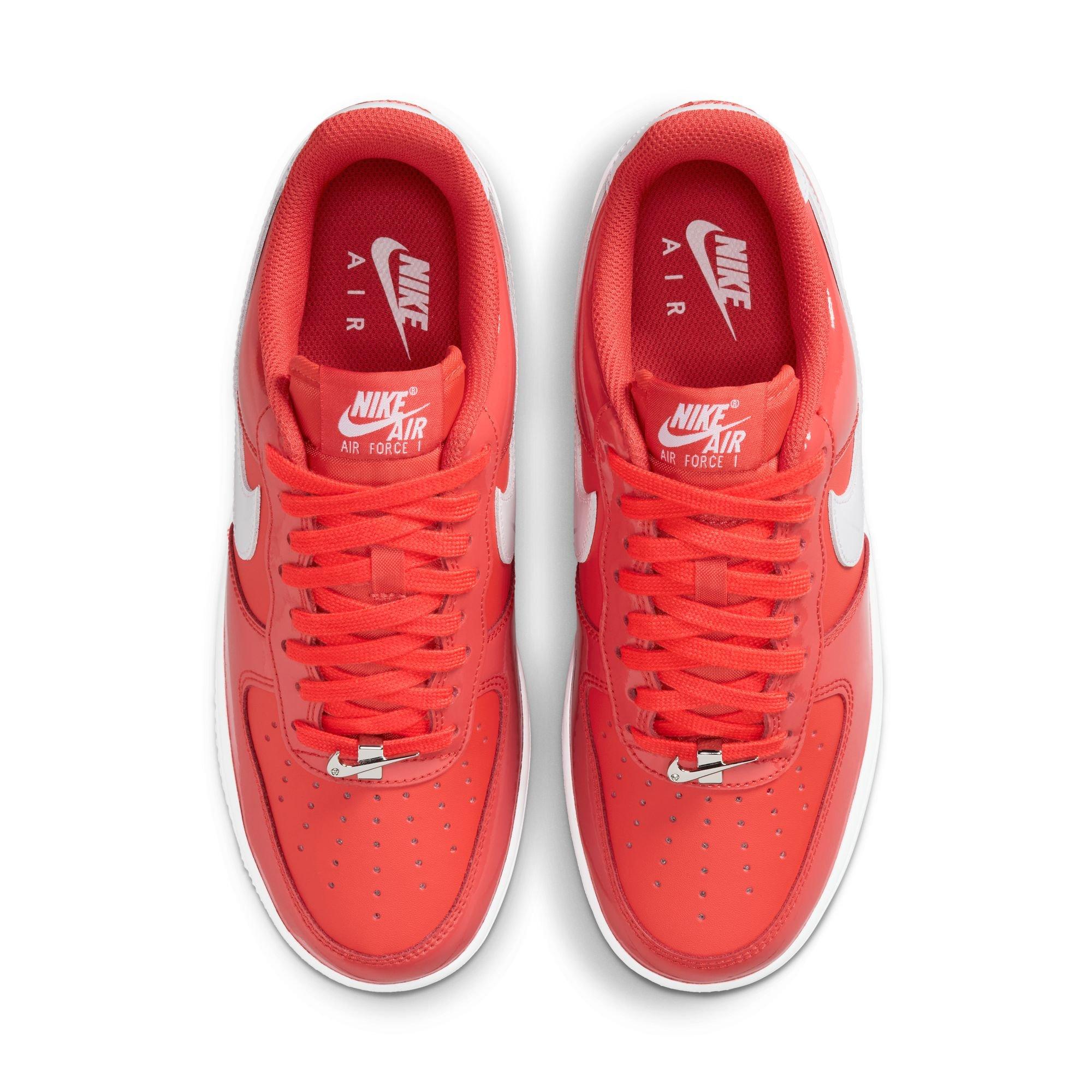 Nike Air Force 1 '07 "Light Crimson/White" Women's Shoe - CRIMSON/WHITE Thumbnail View 6