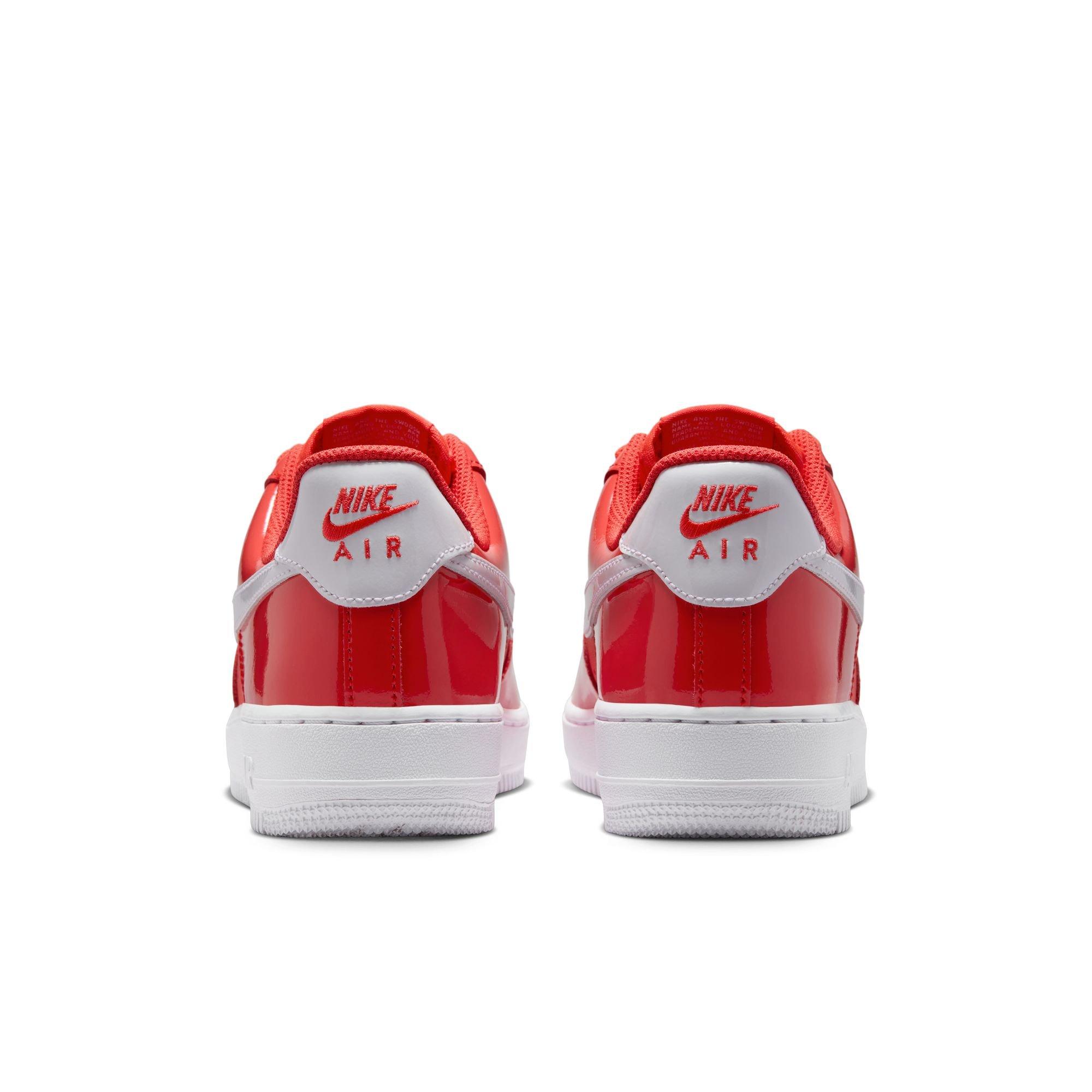 Nike Air Force 1 '07 "Light Crimson/White" Women's Shoe - CRIMSON/WHITE Thumbnail View 7